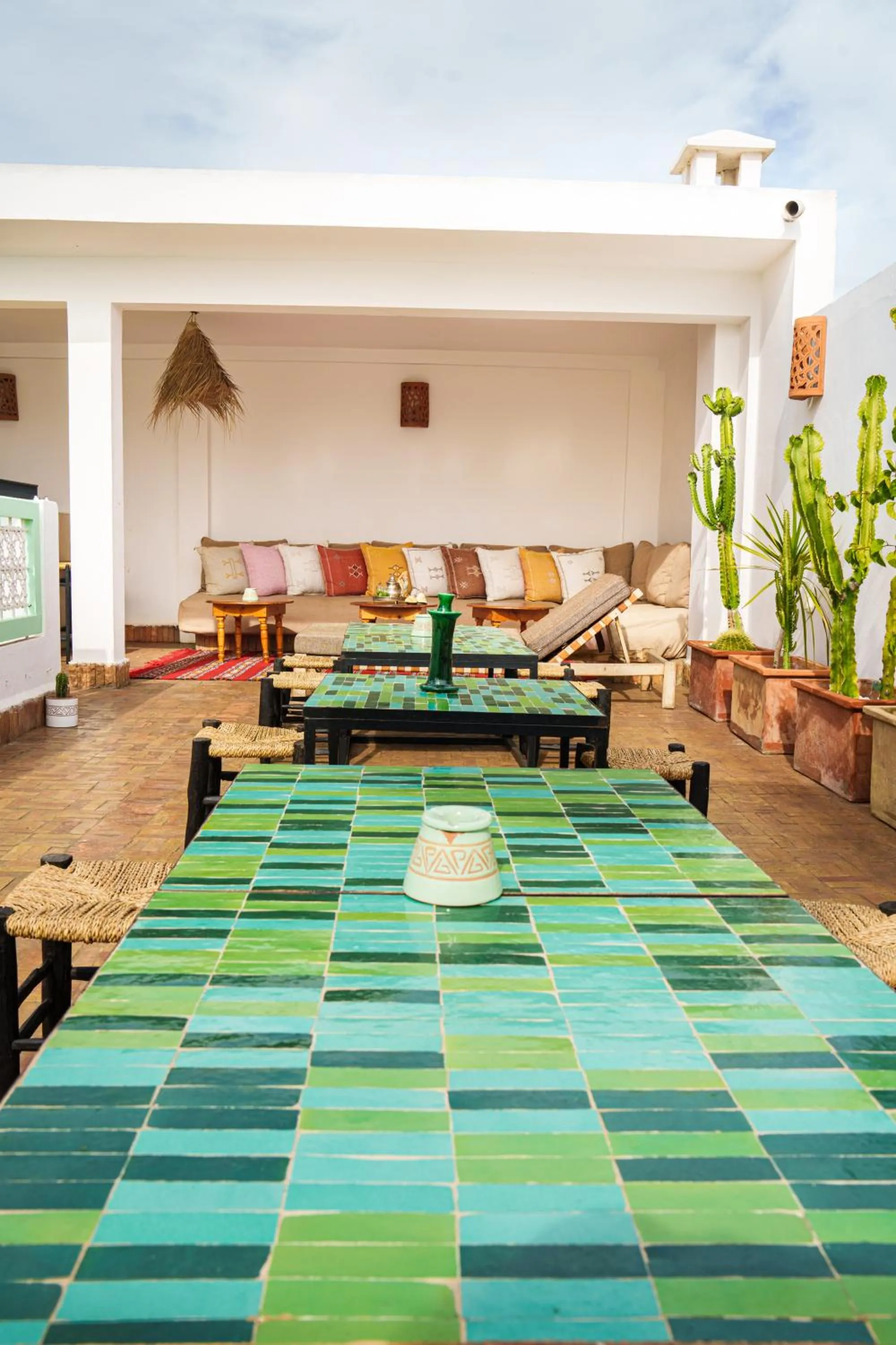 Seating area in Riad Dar Rabiaa