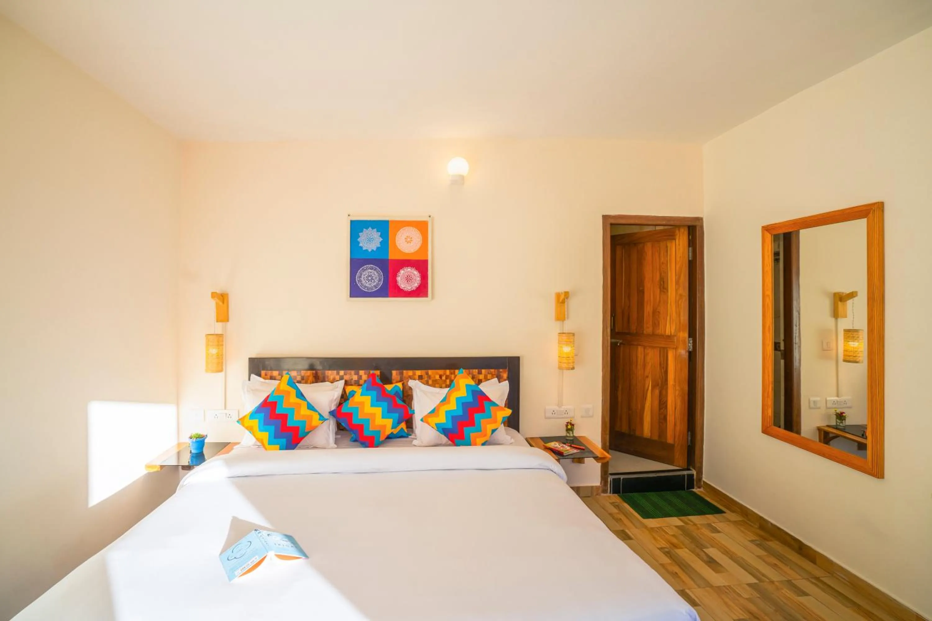 Bedroom, Bed in goSTOPS Nainital