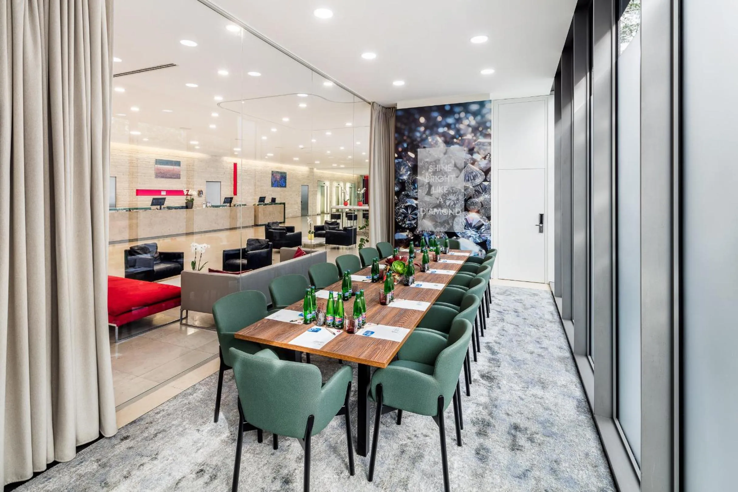 Meeting/conference room in Vienna House by Wyndham Andel's Prague