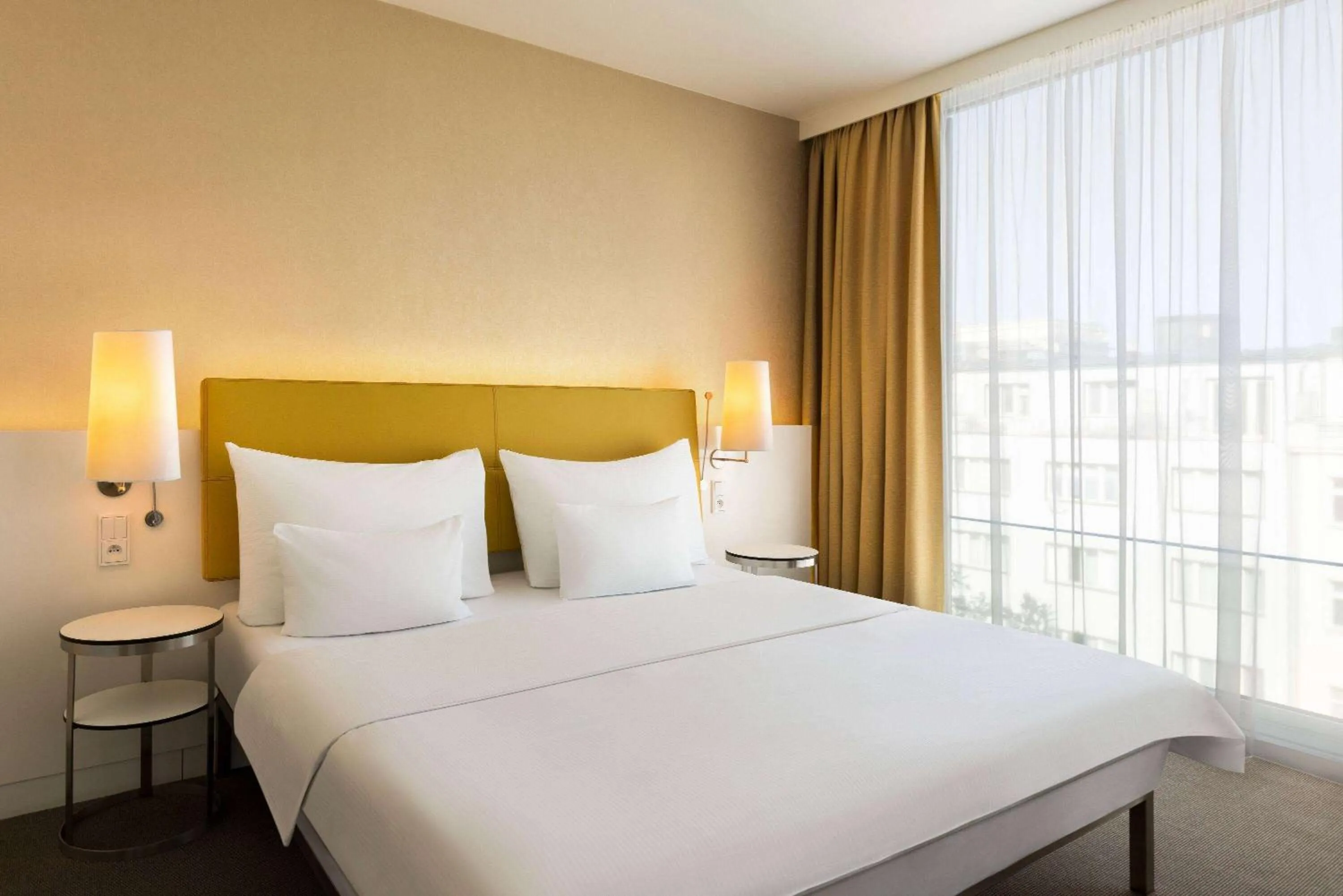 Bed in Vienna House by Wyndham Andel's Prague