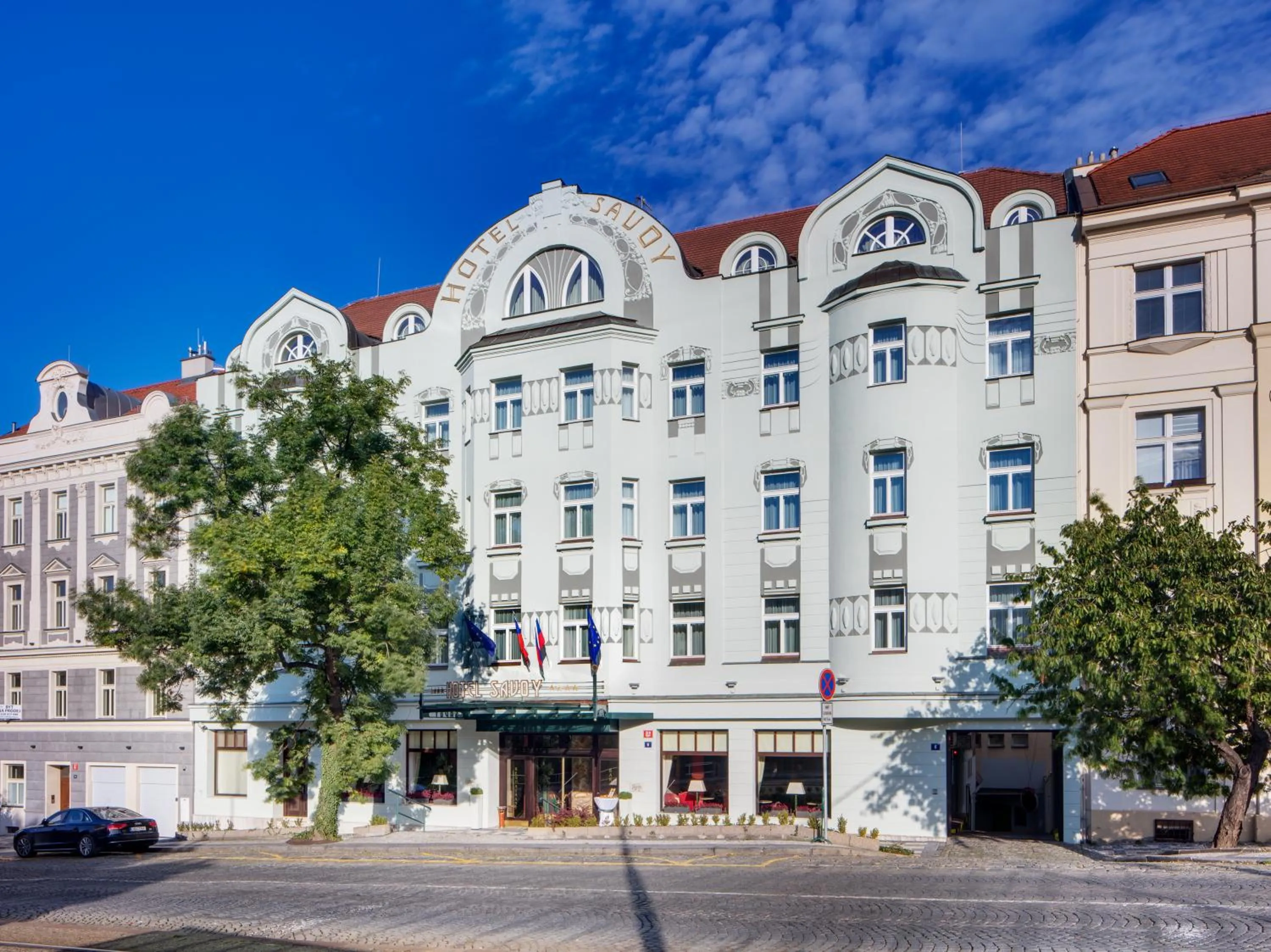Property building in Hotel Savoy Prague