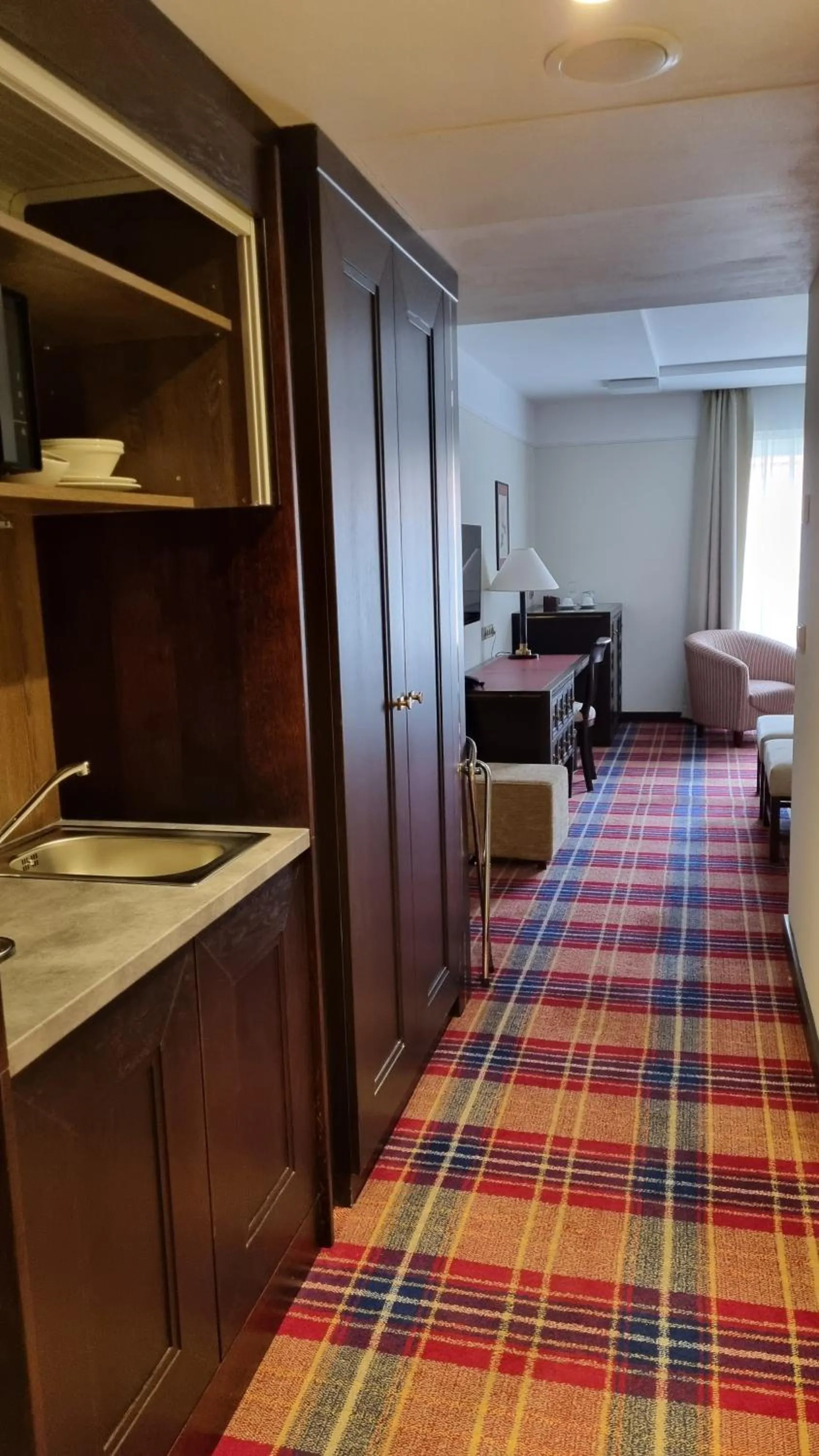 TV and multimedia, Bed in Hotel Savoy Prague