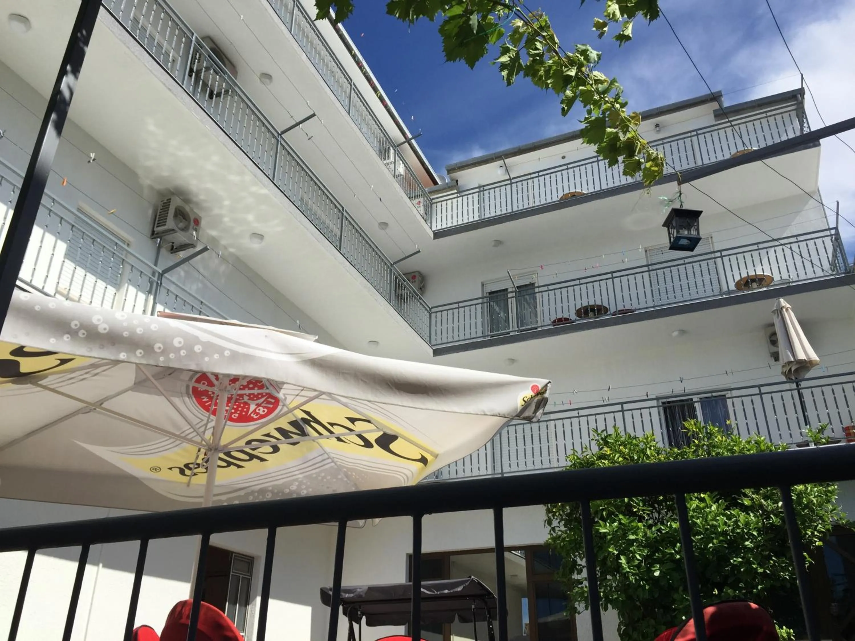 Patio in Guesthouse Varnica