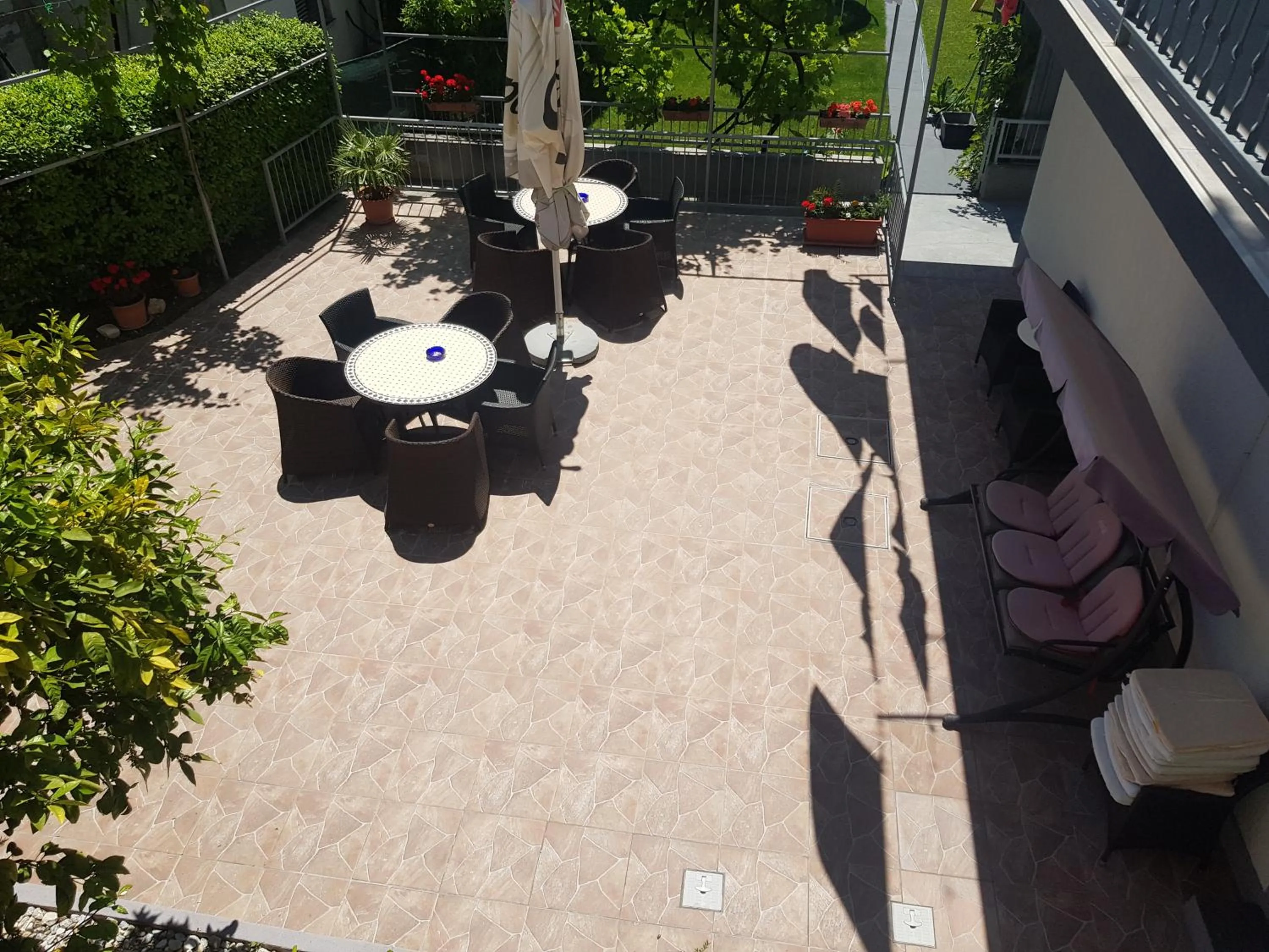 Garden in Guesthouse Varnica