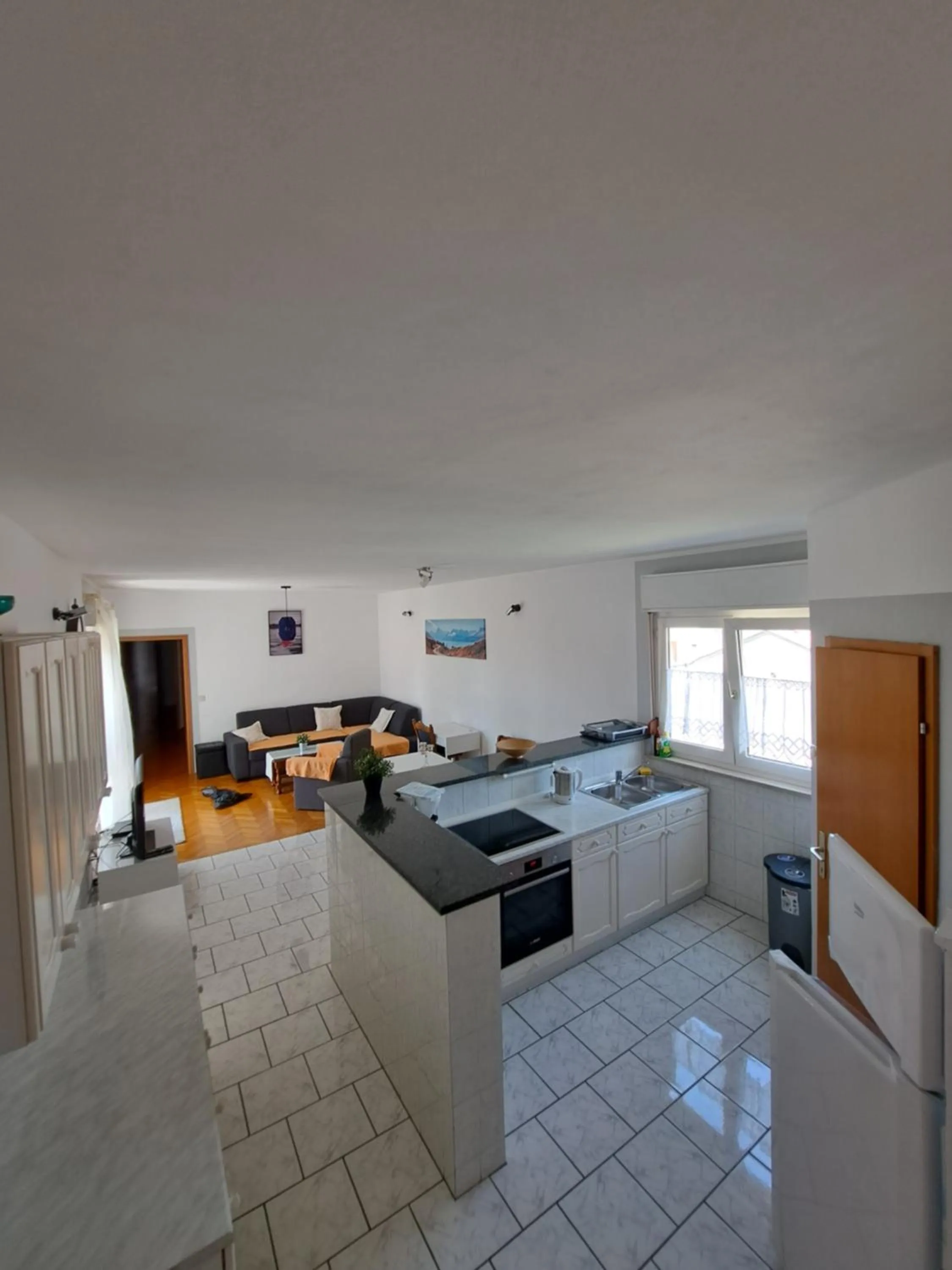 kitchen, Bed in Guesthouse Varnica