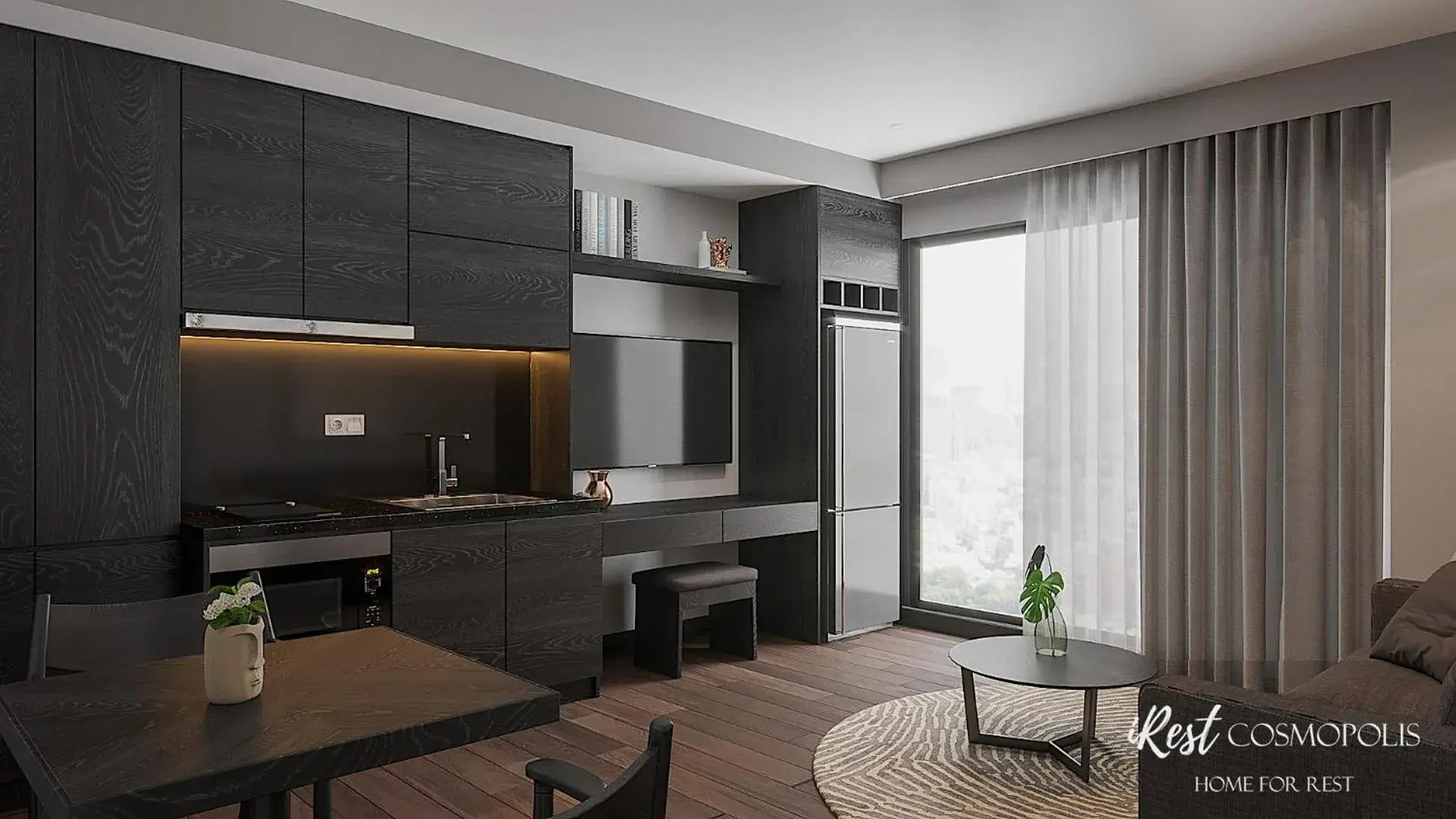 Deluxe One-Bedroom Apartment with City View in iRest COSMOPOLIS Vinh Yen Deluxe One-Bedroom Apartment with City View in iRest COSMOPOLIS Vinh Yen