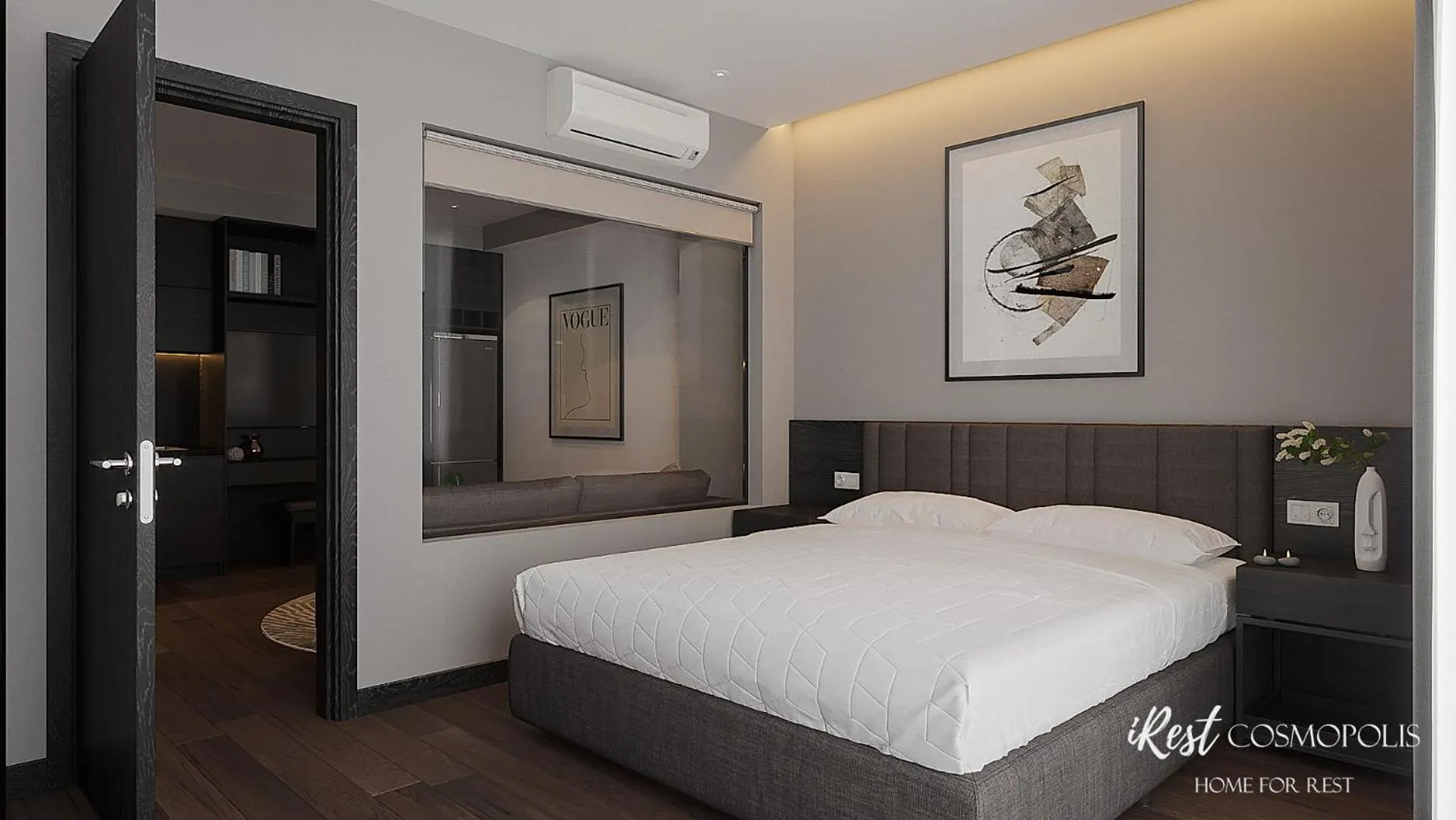 Bedroom, Bed in iRest COSMOPOLIS Vinh Yen