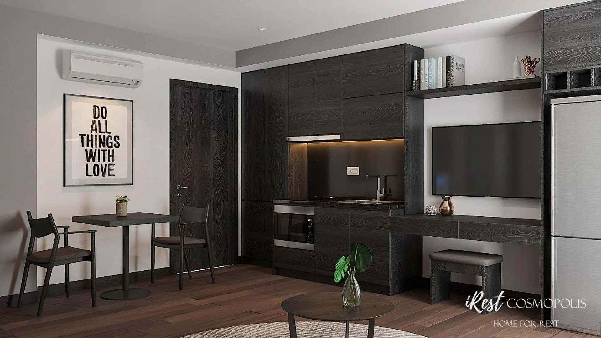 Kitchen or kitchenette in iRest COSMOPOLIS Vinh Yen