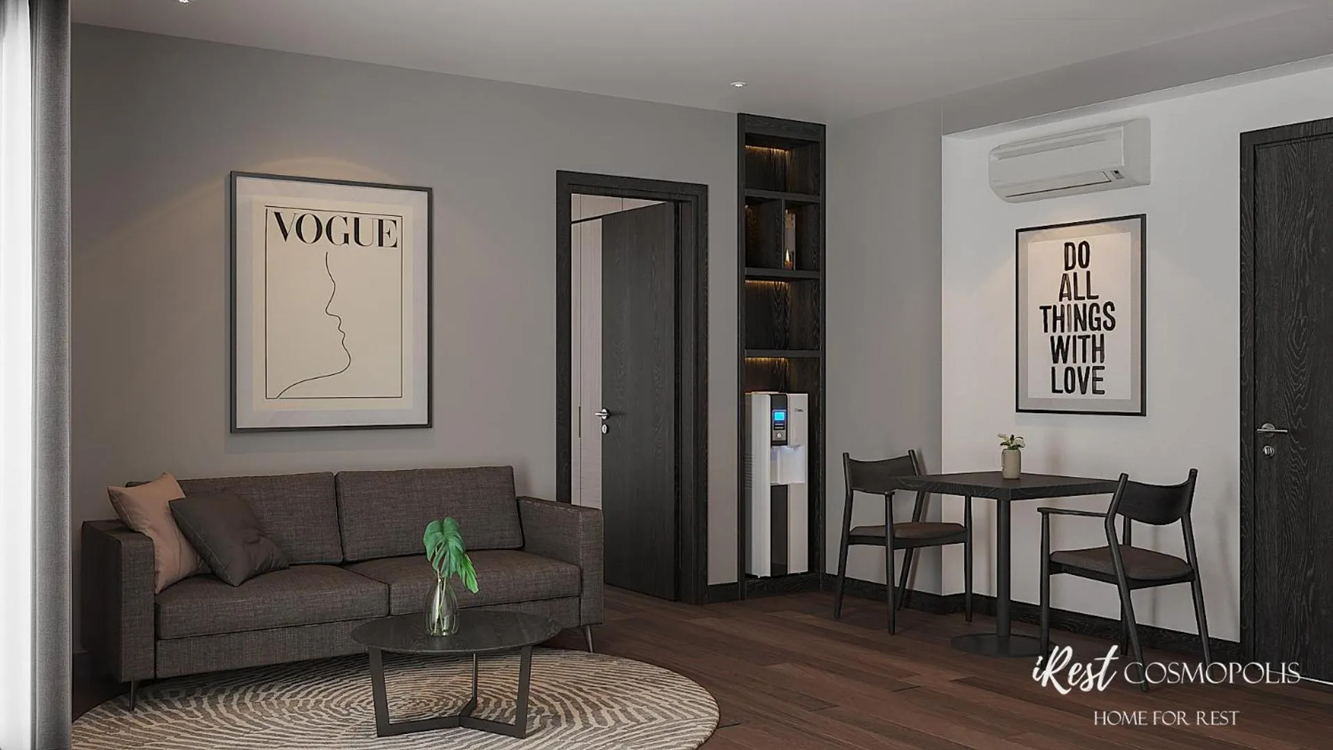 Living room in iRest COSMOPOLIS Vinh Yen