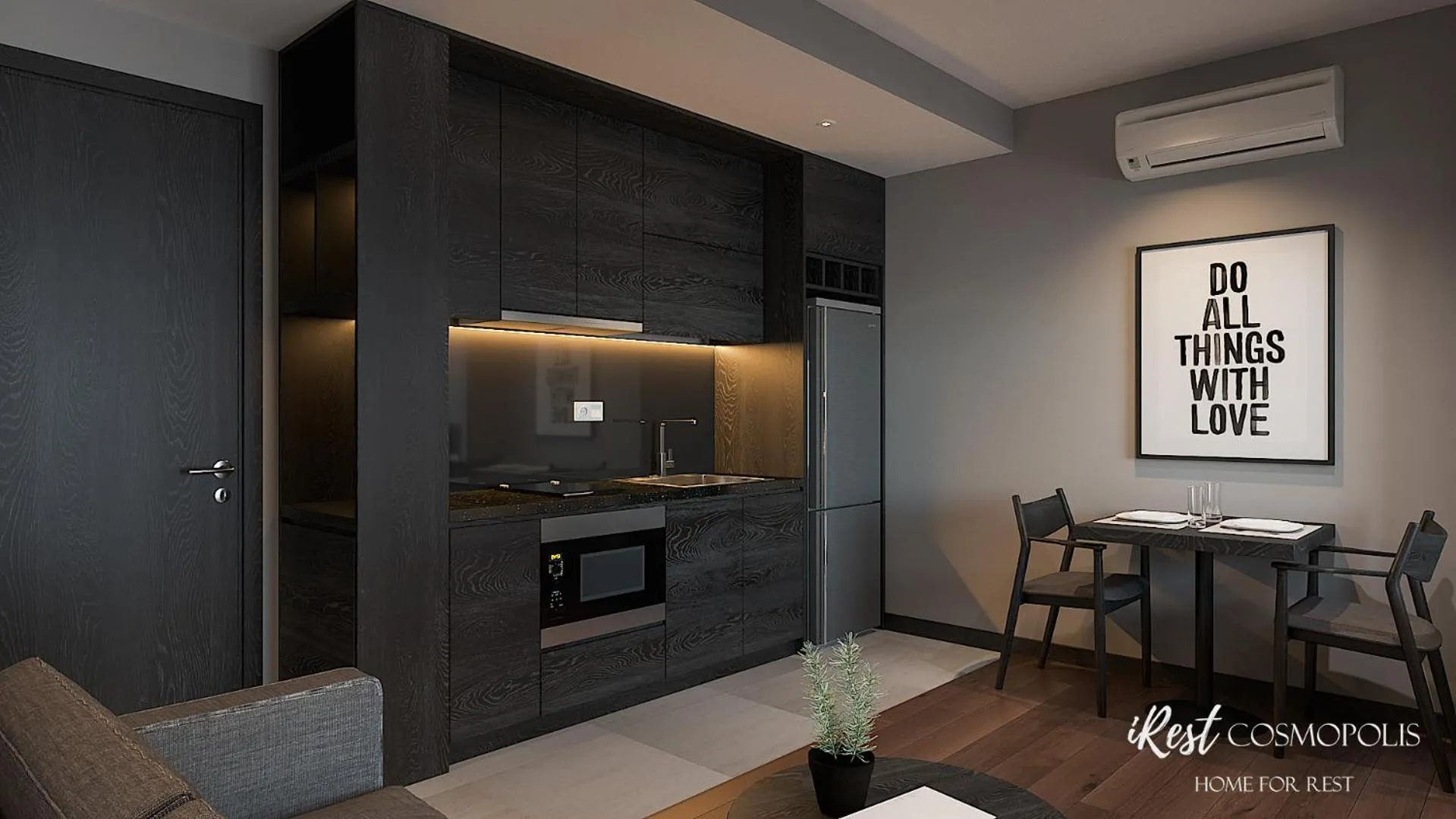 Kitchen or kitchenette in iRest COSMOPOLIS Vinh Yen