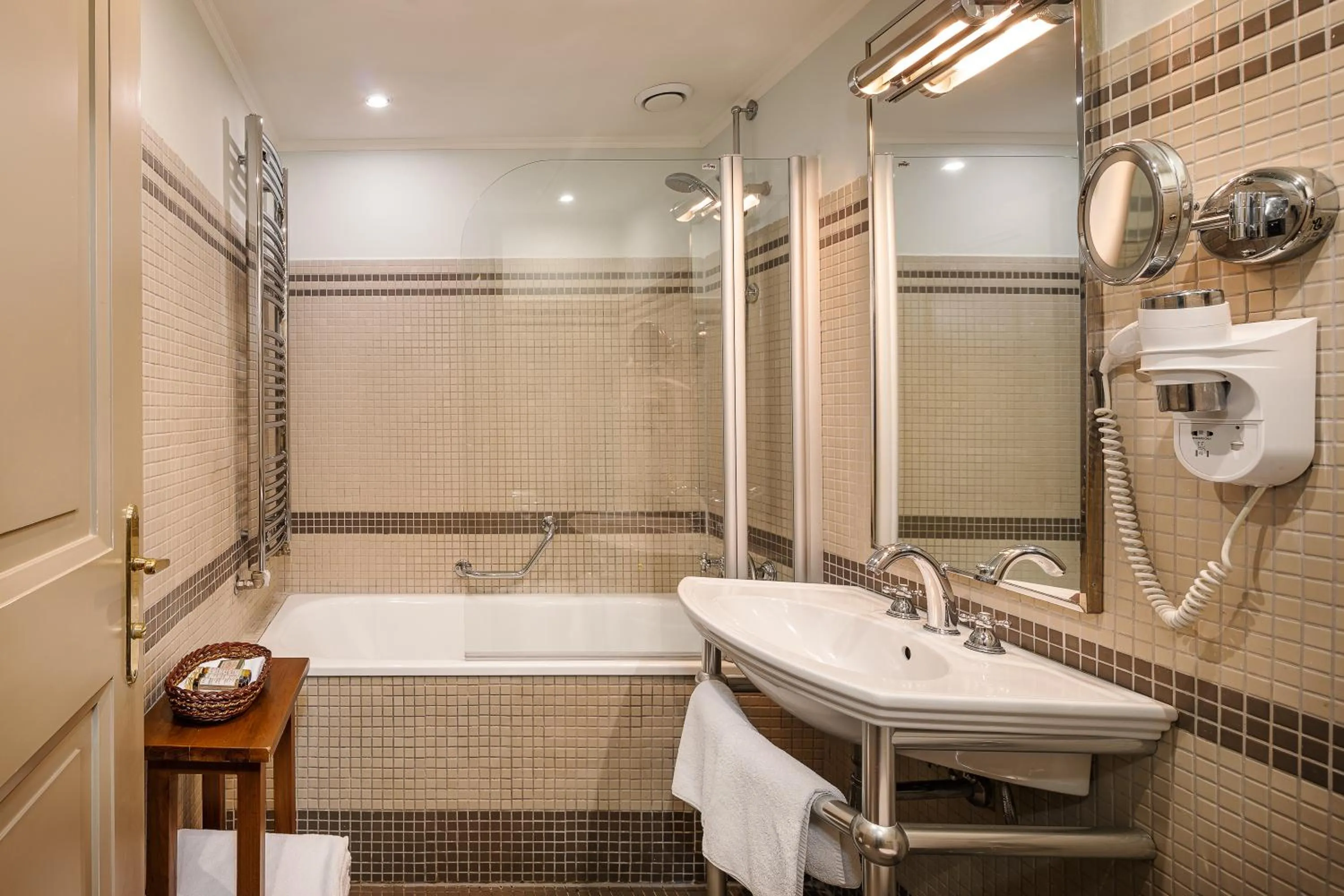 Shower in Iron Gate Hotel & Suites Prague by BHG