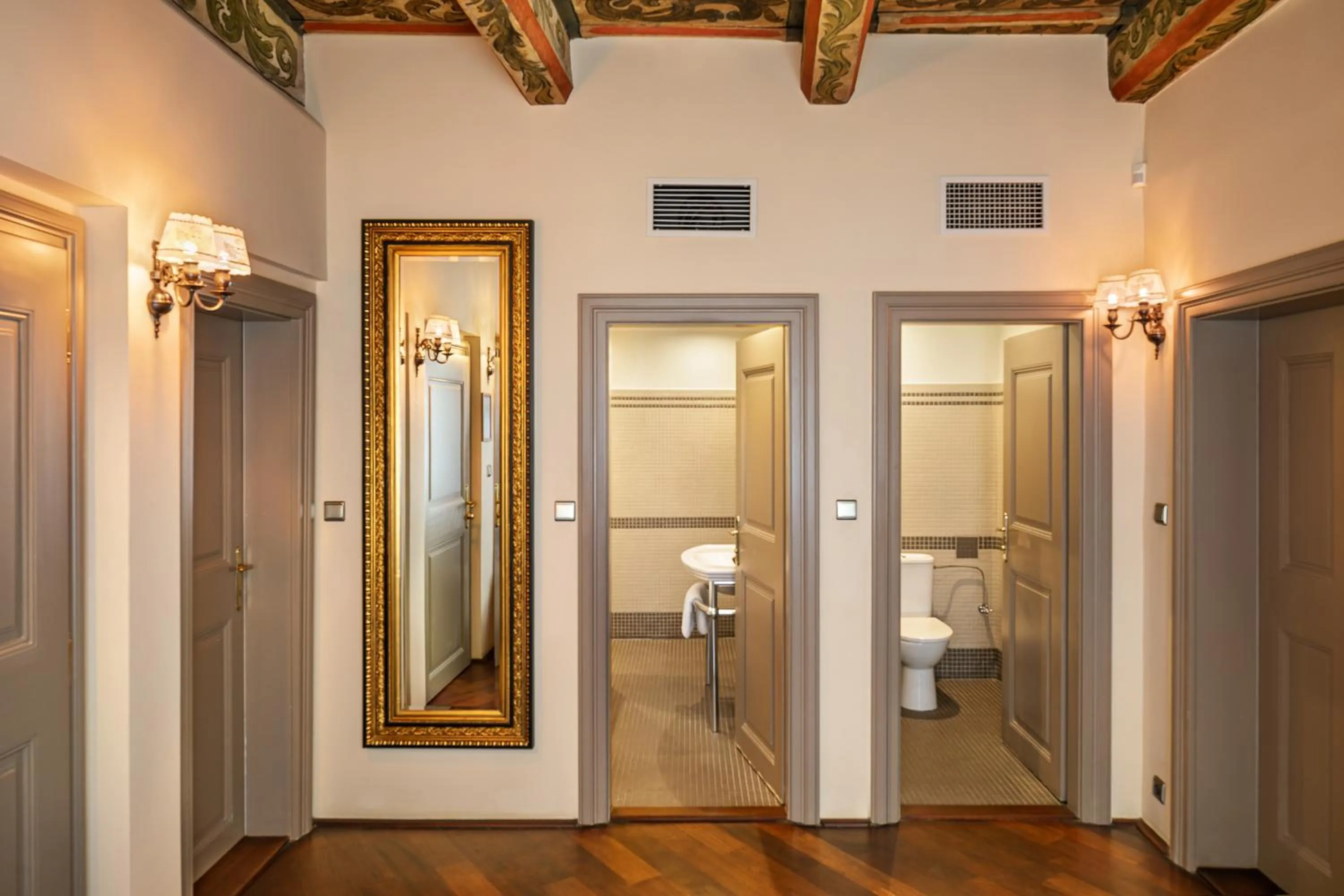 Shower in Iron Gate Hotel & Suites Prague by BHG