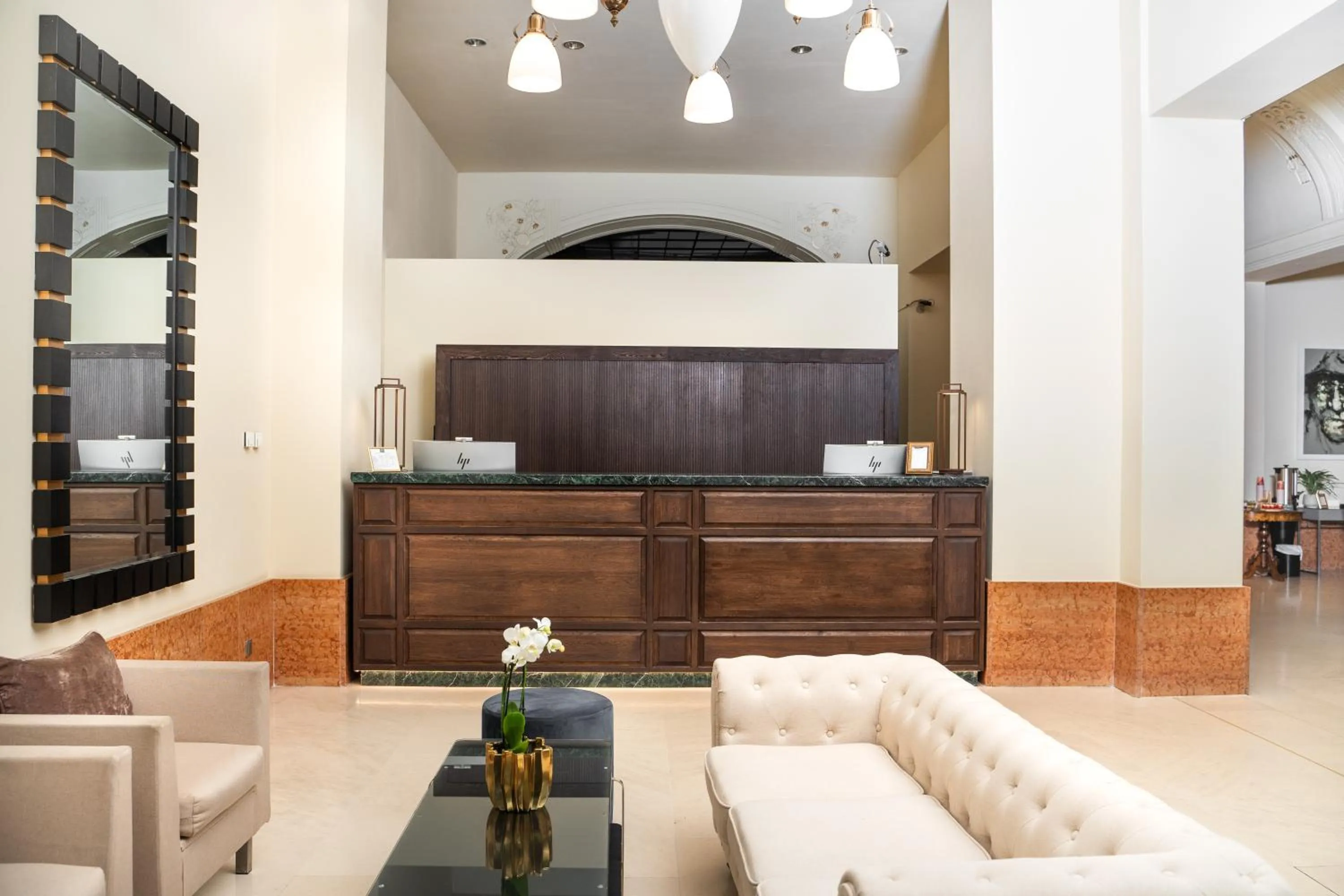 Lobby or reception in K+K Hotel Central