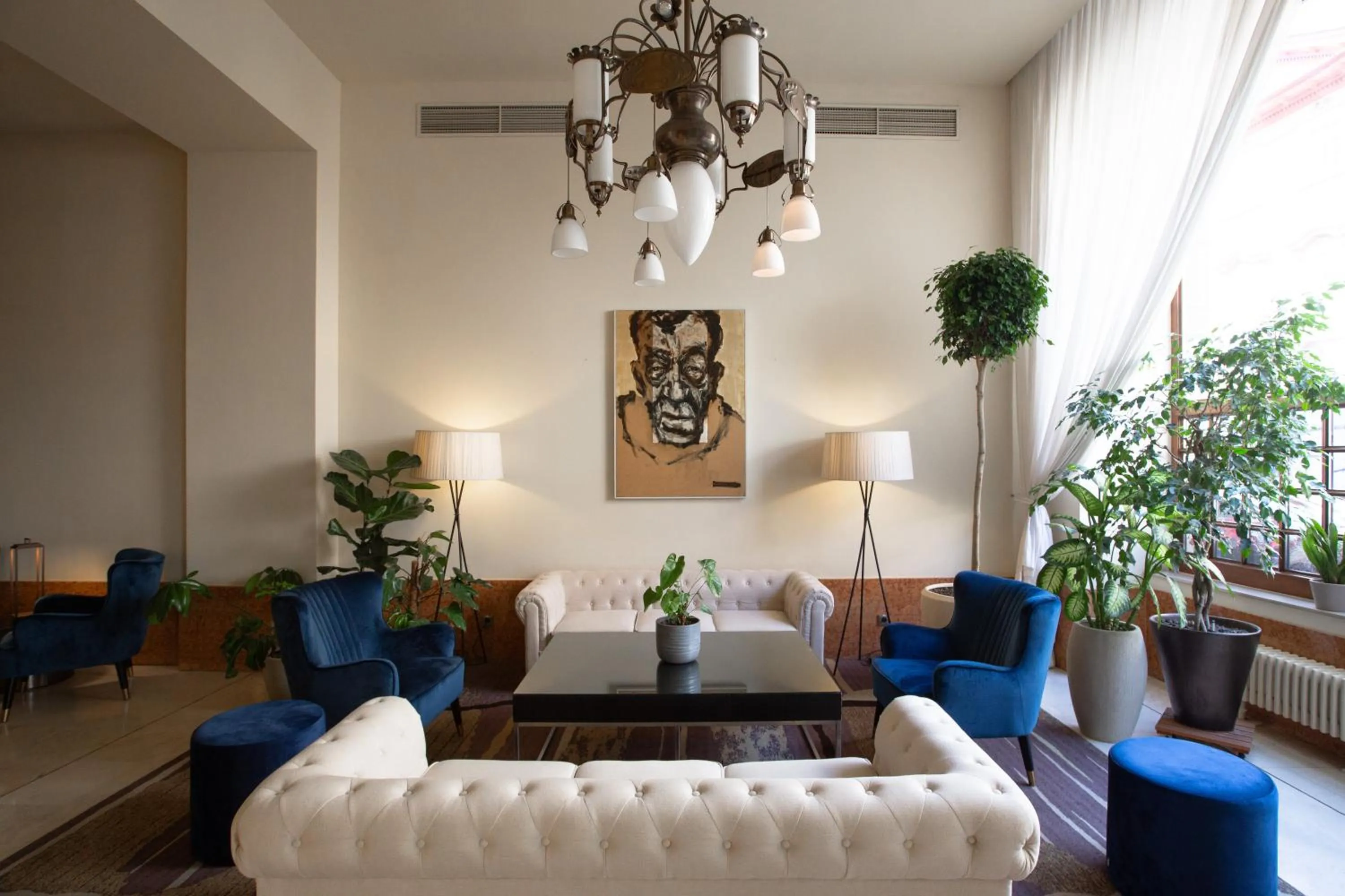 Lobby or reception in K+K Hotel Central