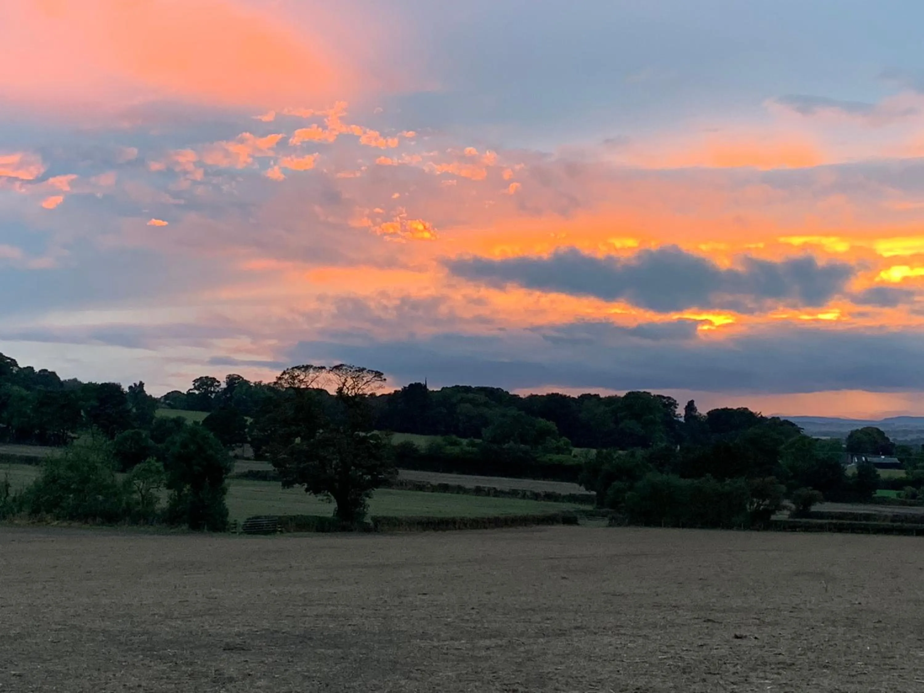 Natural landscape in Farmhouse studio near Shrewsbury