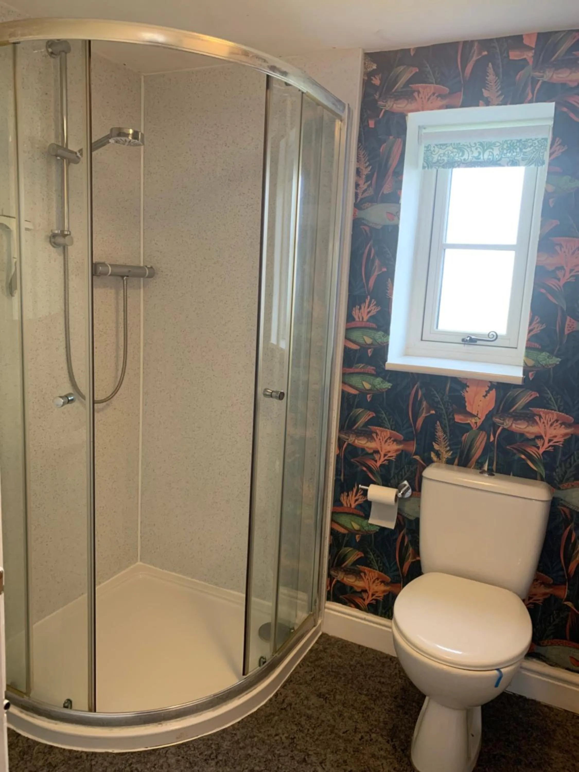 Bathroom in Farmhouse studio near Shrewsbury