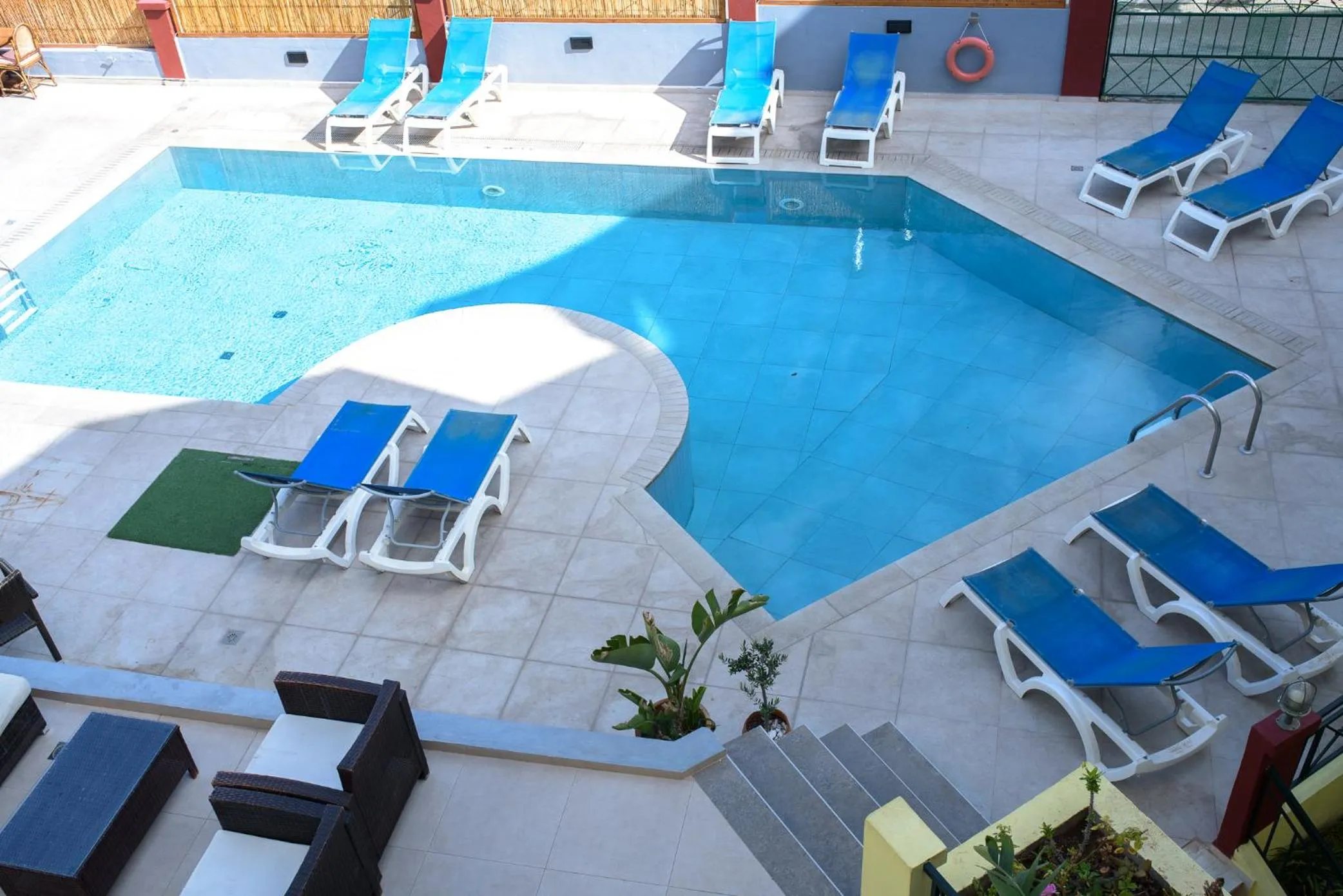 Swimming pool in Ariadni Palace Apartments