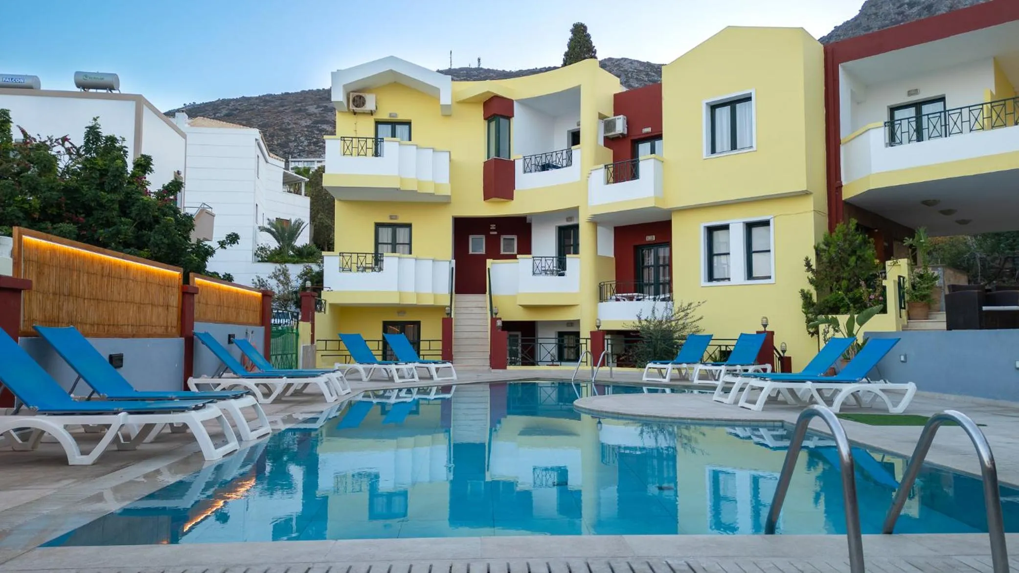 Swimming pool in Ariadni Palace Apartments