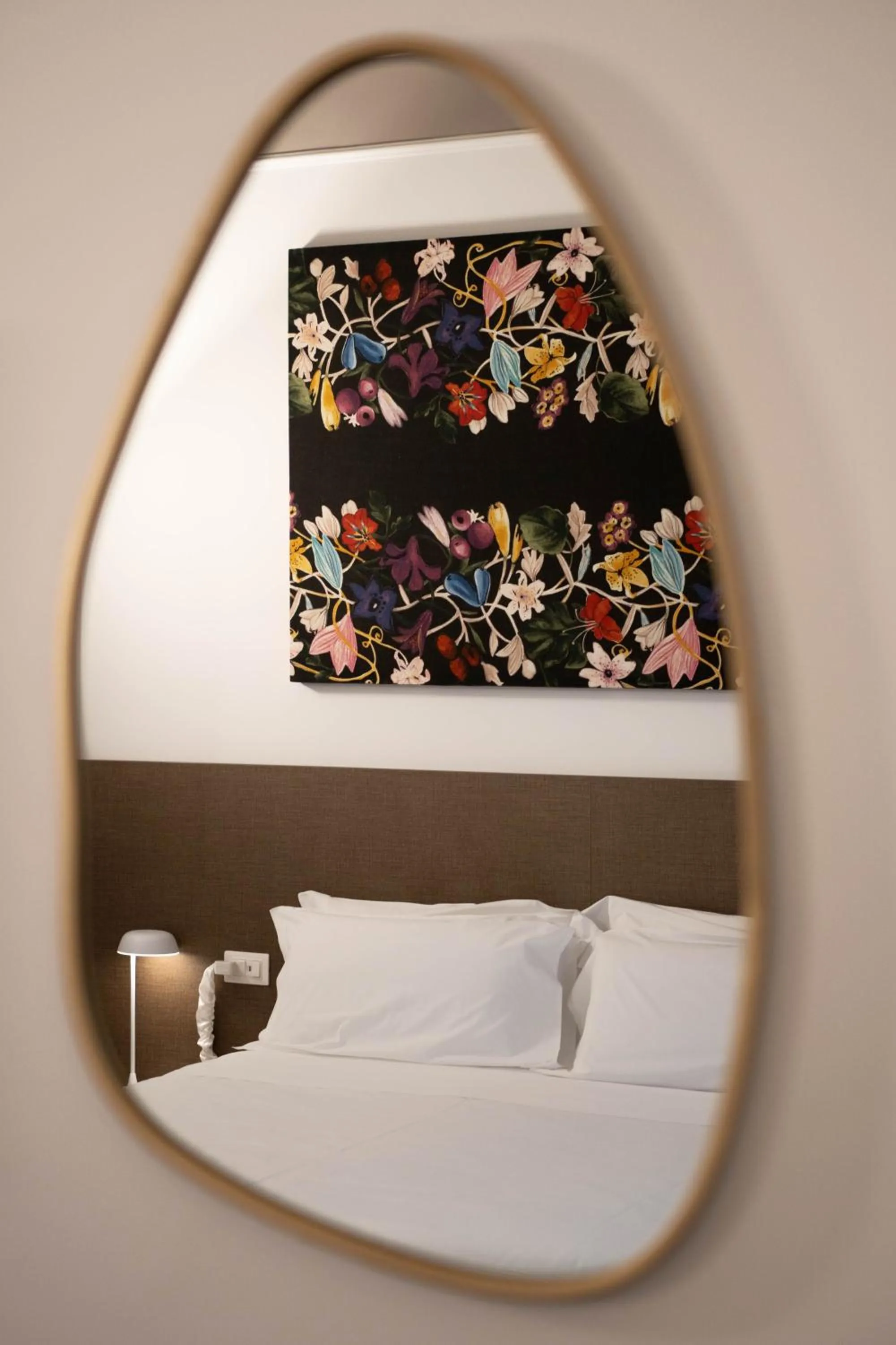 Bed in Riflessi Acireale Palace Suites