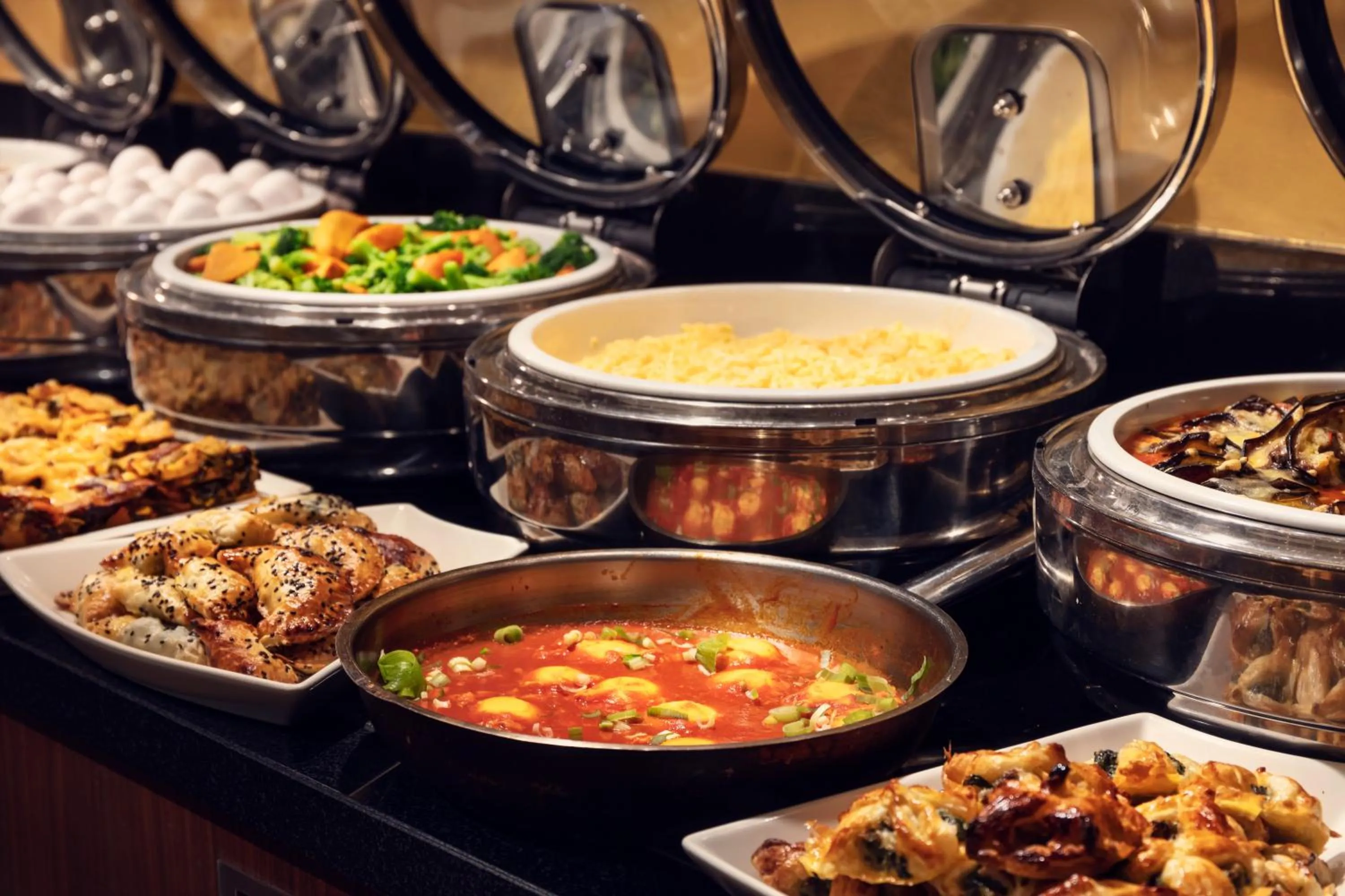 Breakfast in Kosher Hotel King David Prague