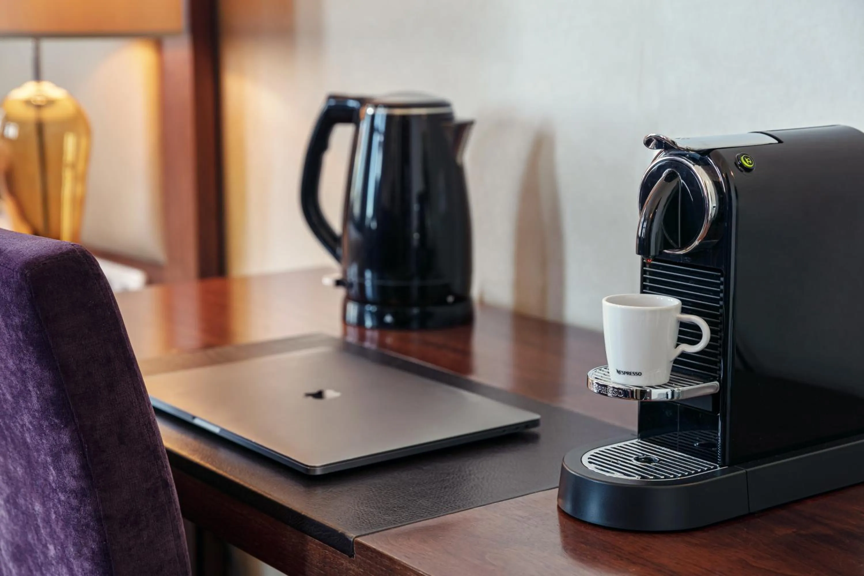 Coffee/tea facilities in Kosher Hotel King David Prague