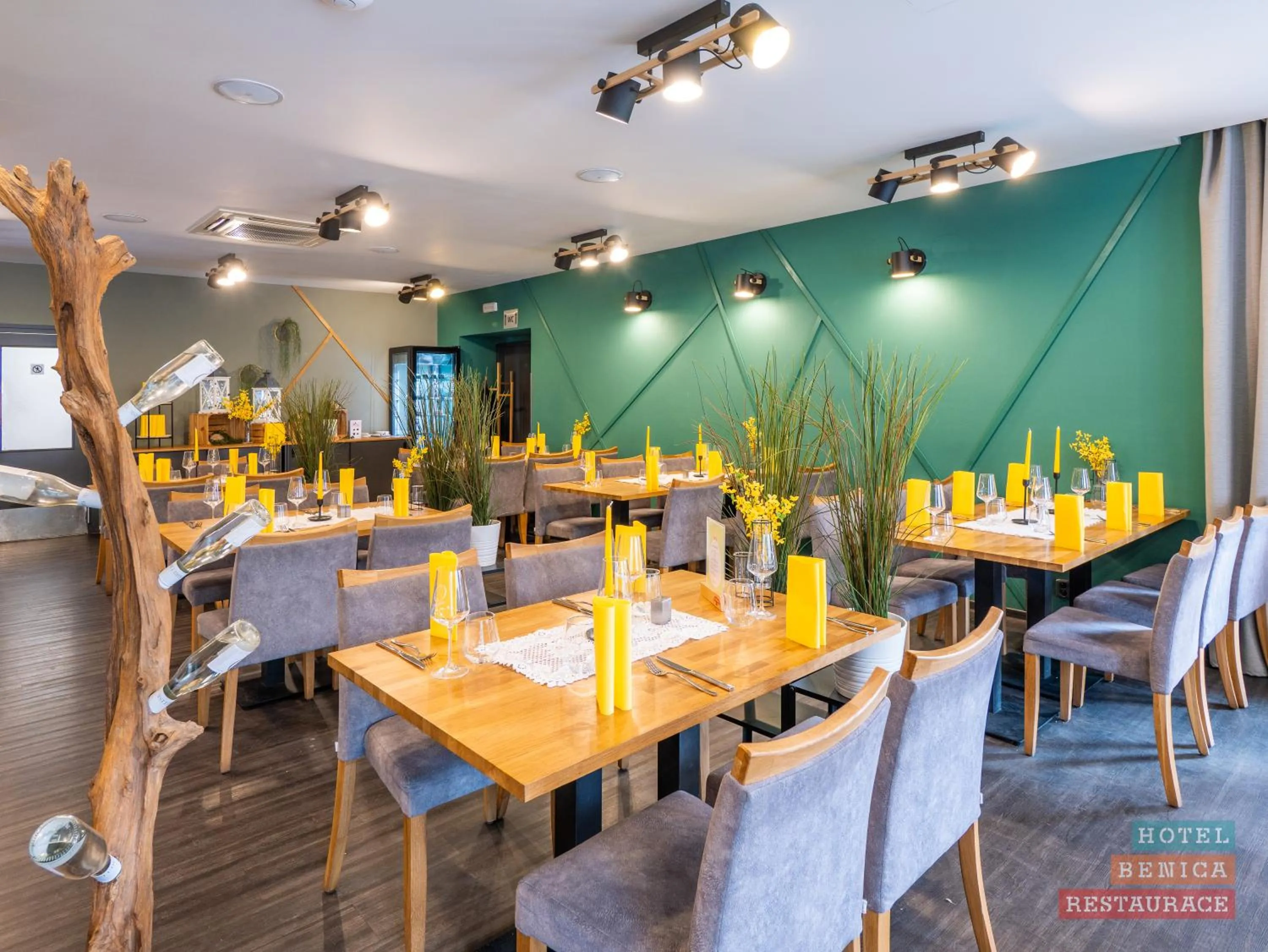 Restaurant/places to eat in Hotel Benica