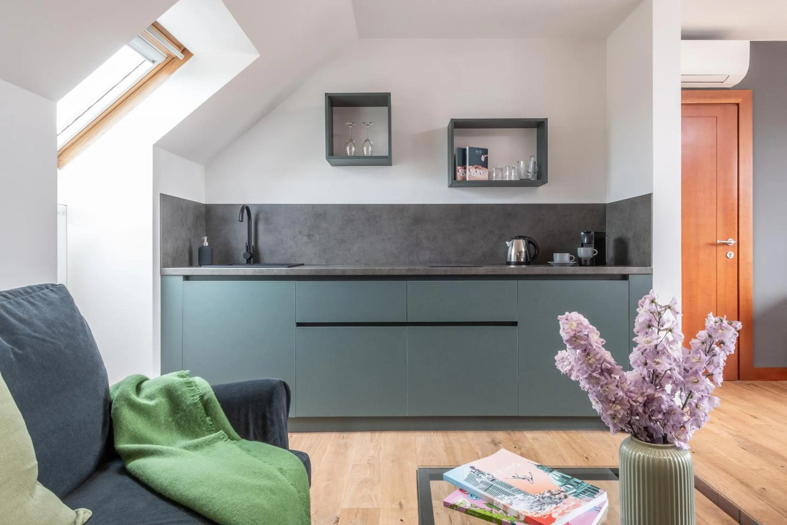 kitchen in Art Hotel Prague