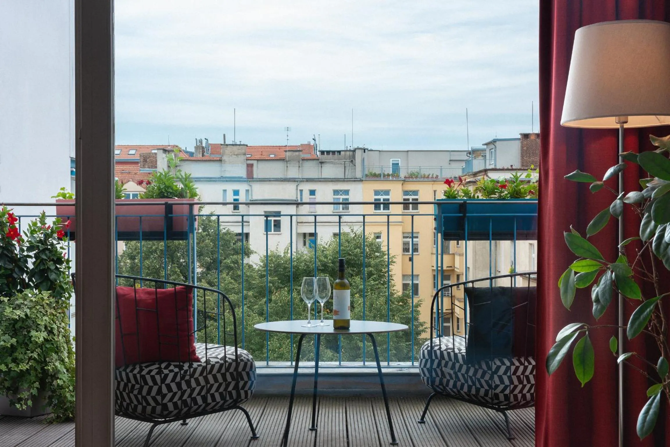 Balcony/Terrace in Art Hotel Prague