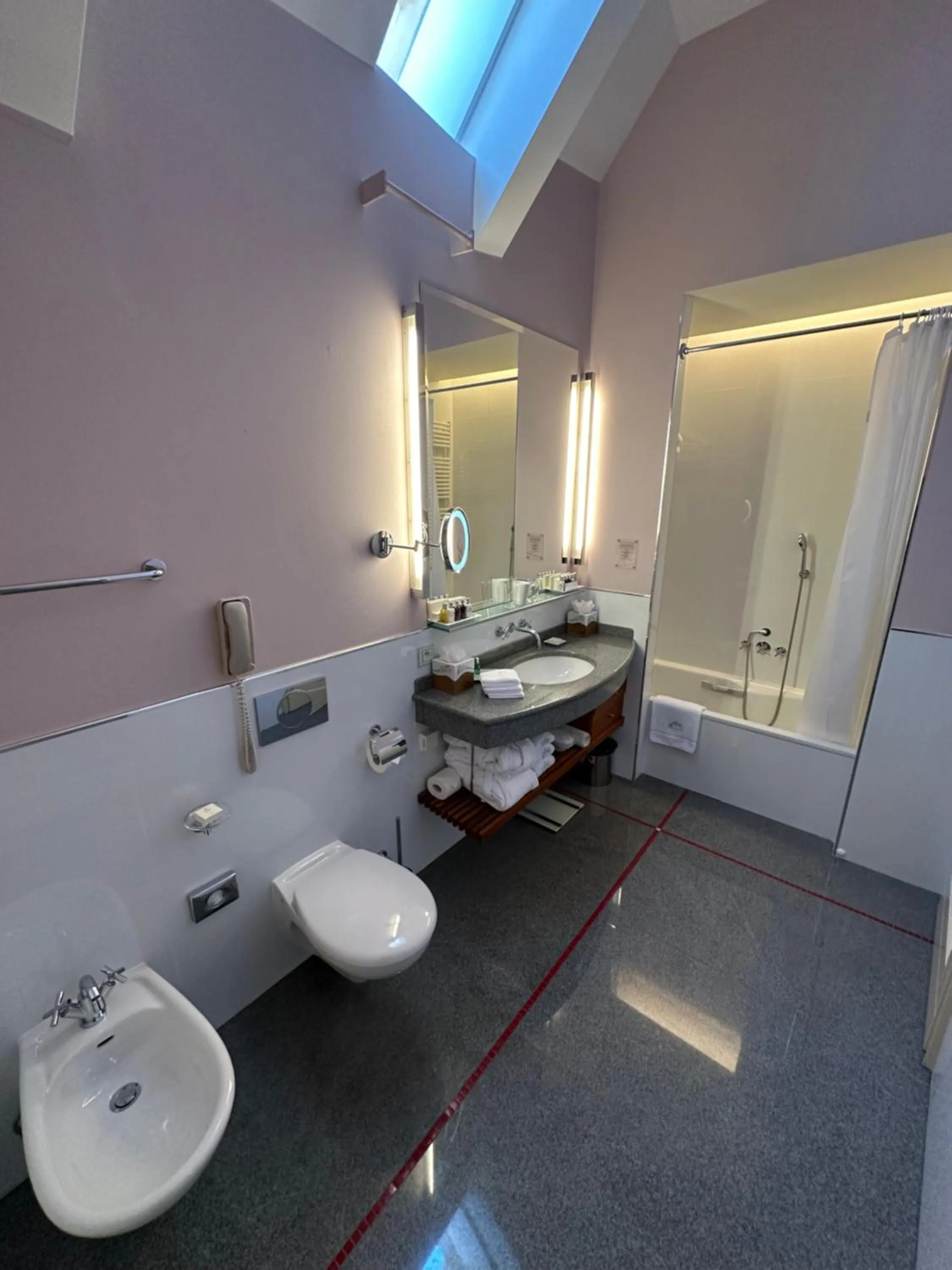 Toilet in Aria Hotel Prague