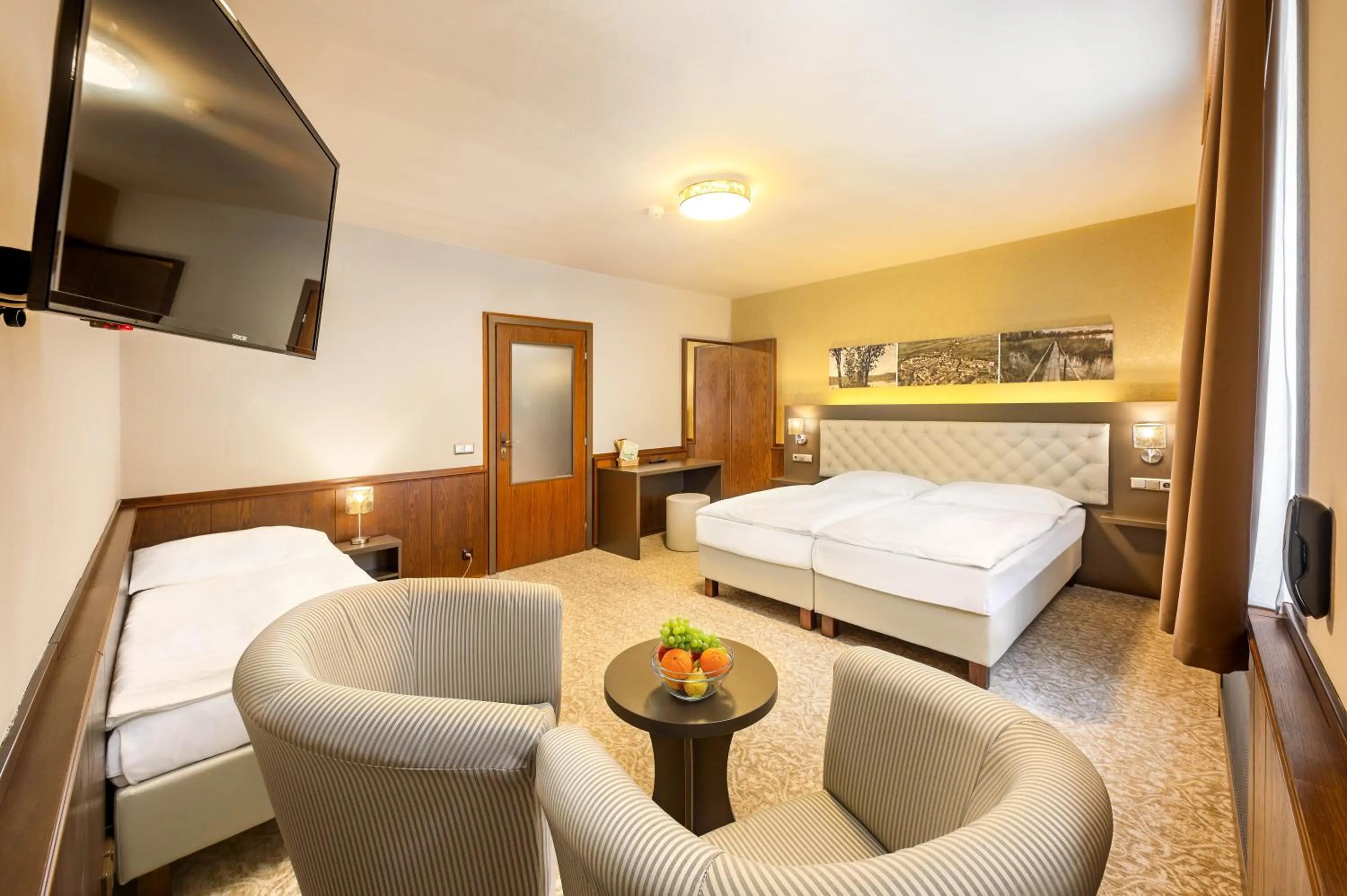 Bed in Hotel Zlatá hvězda