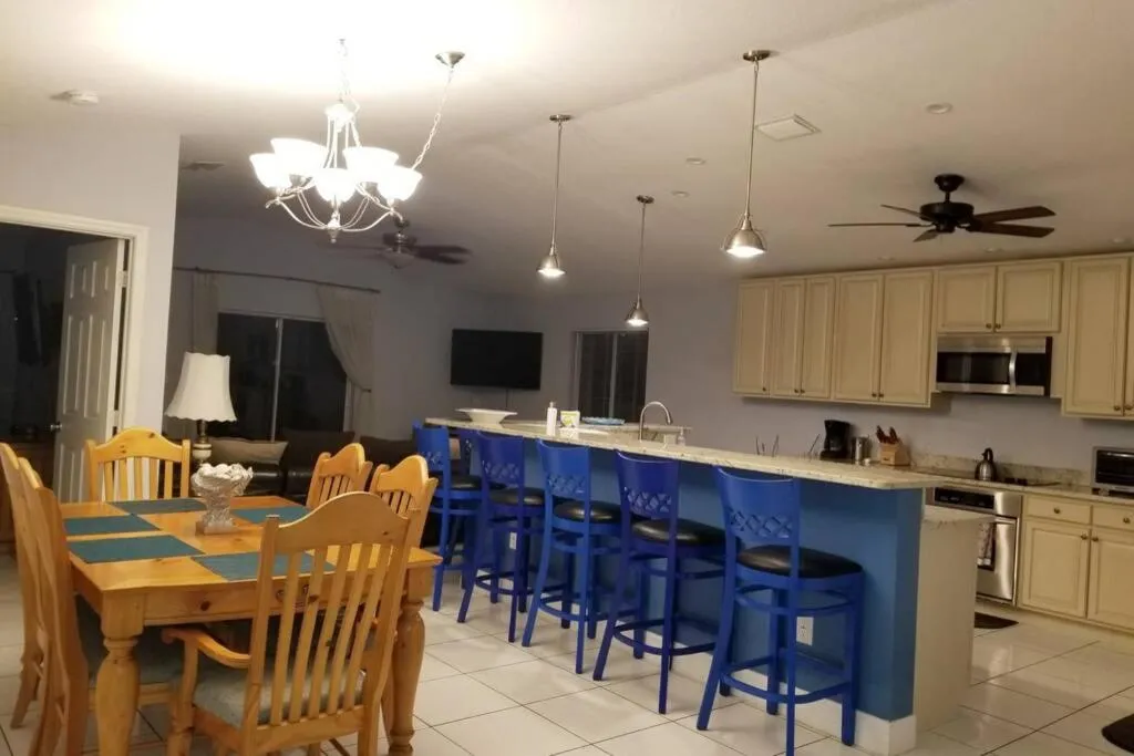 Dining area in Del Mar Villa