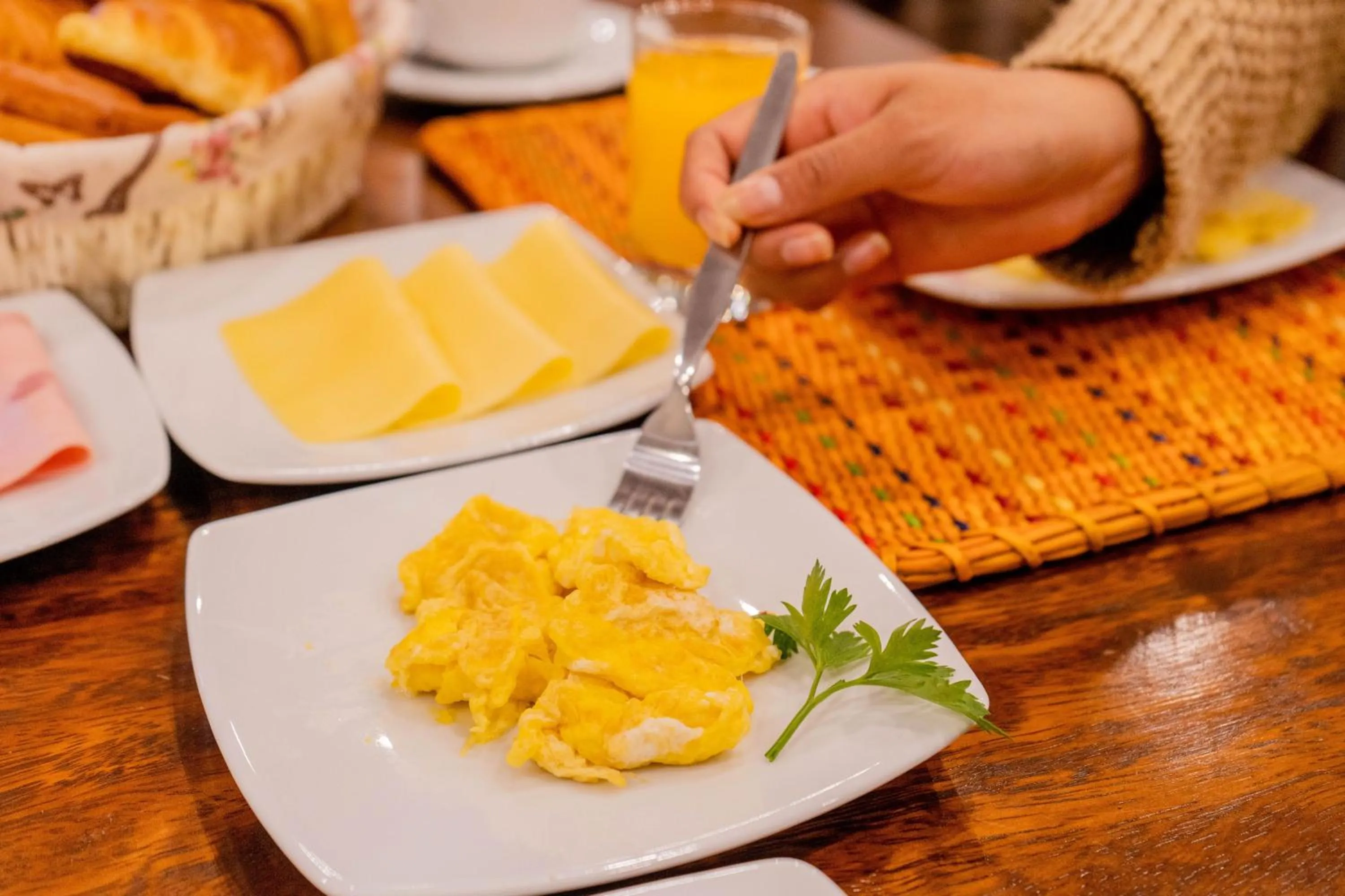 Breakfast in Vilas Insight Hotel Machupicchu