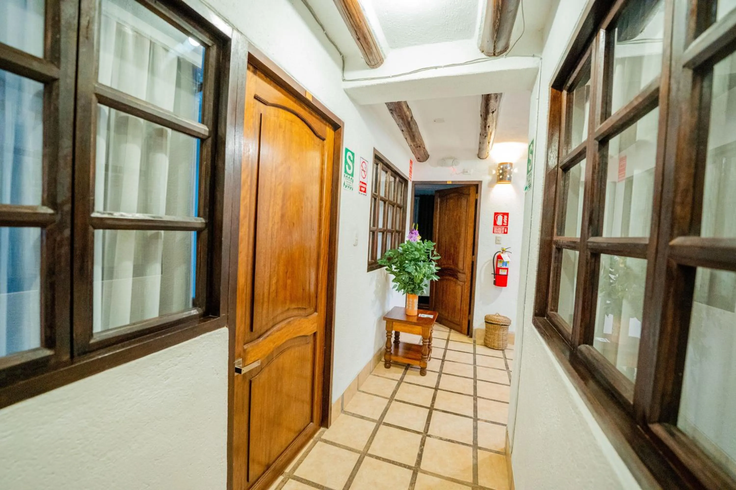 Patio in Vilas Insight Hotel Machupicchu