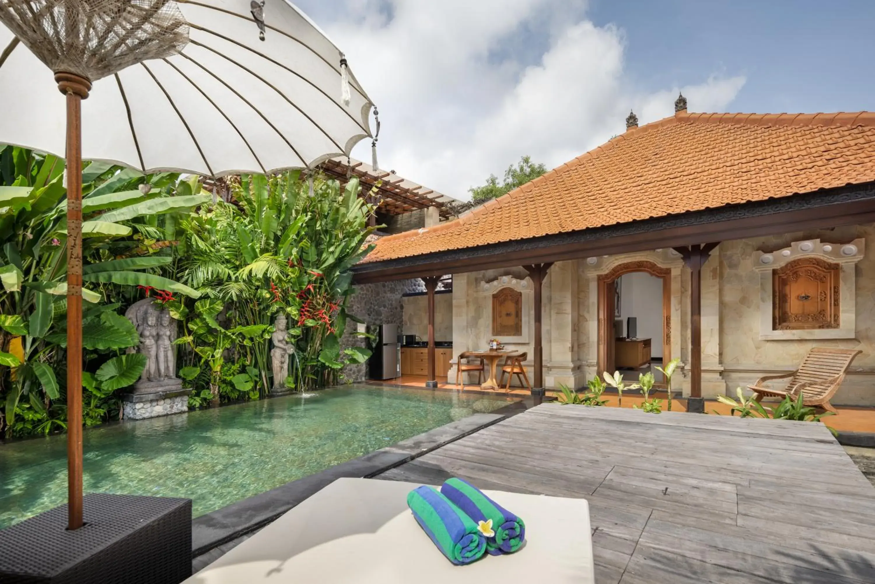 One-Bedroom Villa with Private Pool in Giri Bhagawan Villas & Spa One-Bedroom Villa with Private Pool in Giri Bhagawan Villas & Spa