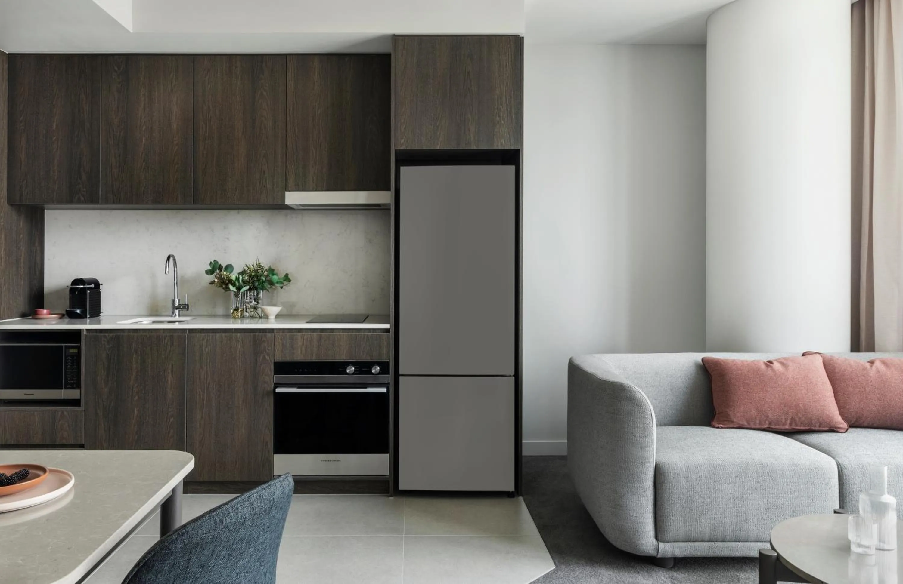 Living room in Oakwood Premier Melbourne