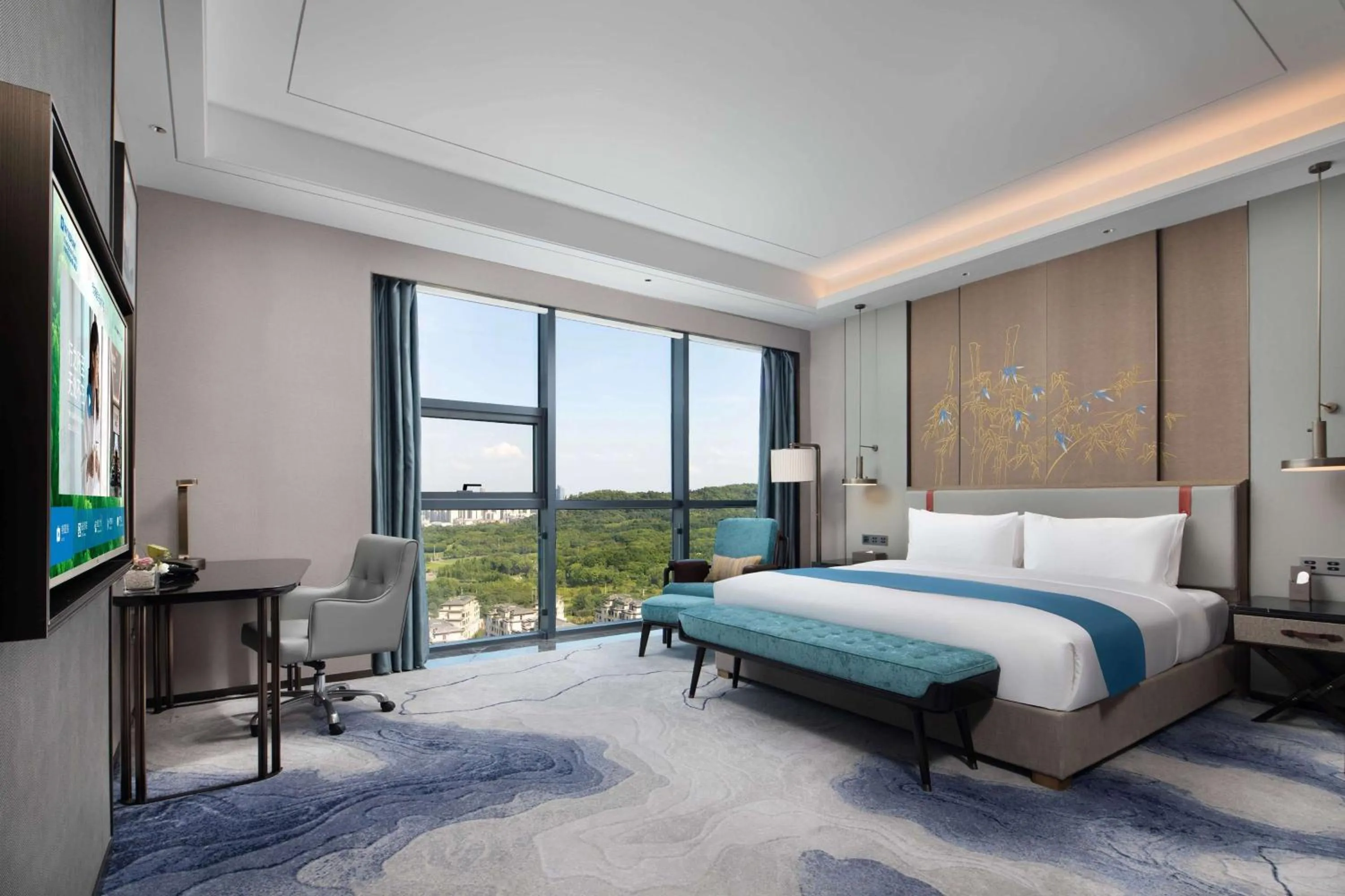 Photo of the whole room, Bed in Wyndham Changzhou Liyang