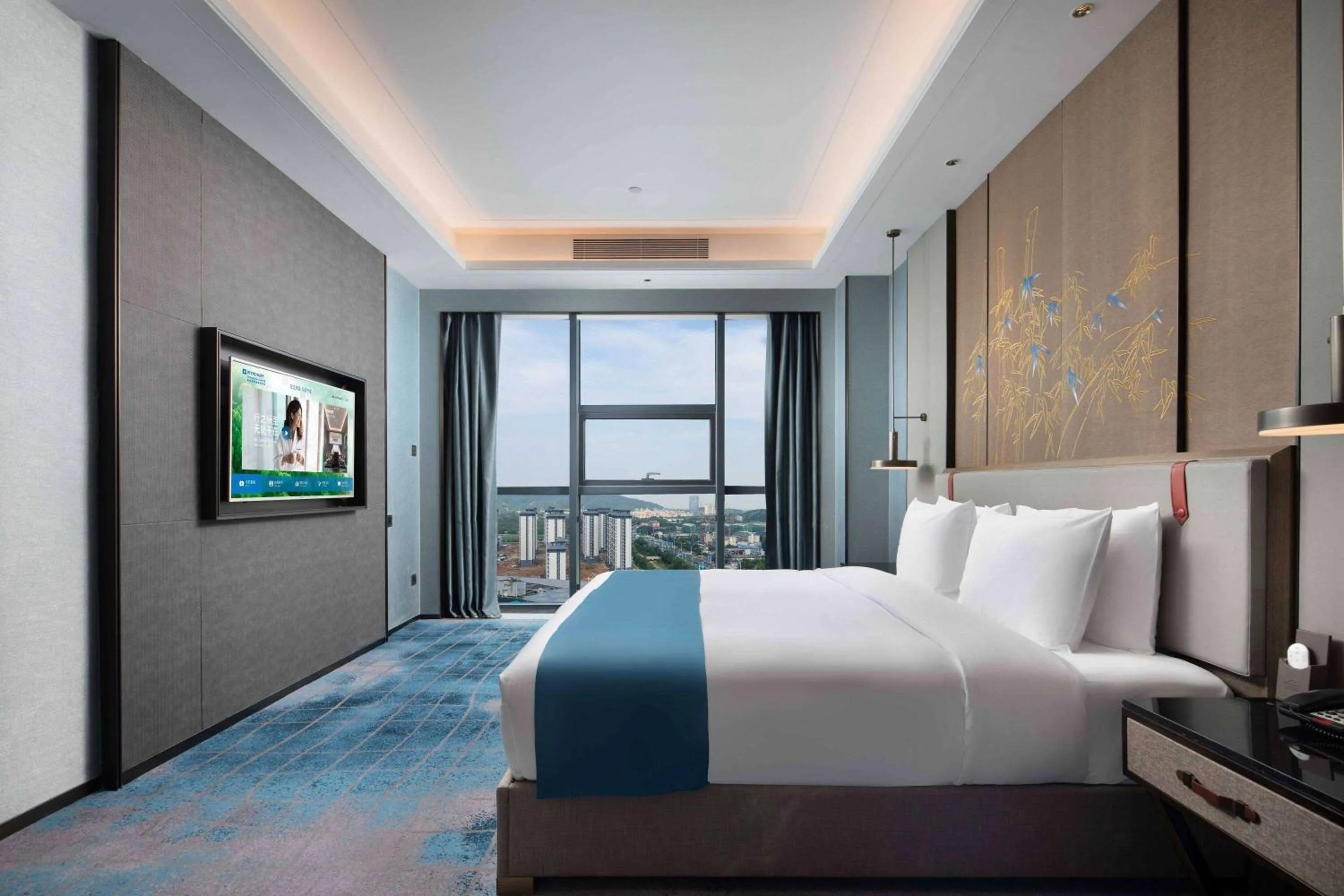 Photo of the whole room, Bed in Wyndham Changzhou Liyang