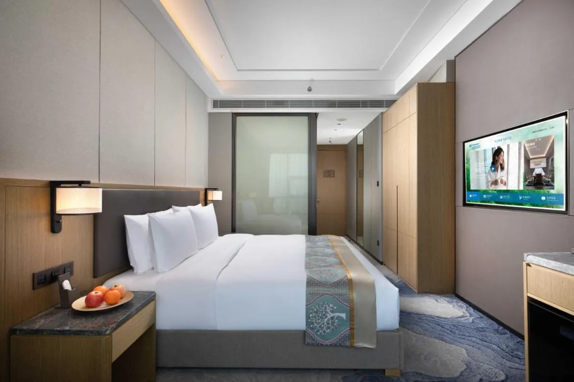 Bed in Wyndham Changzhou Liyang