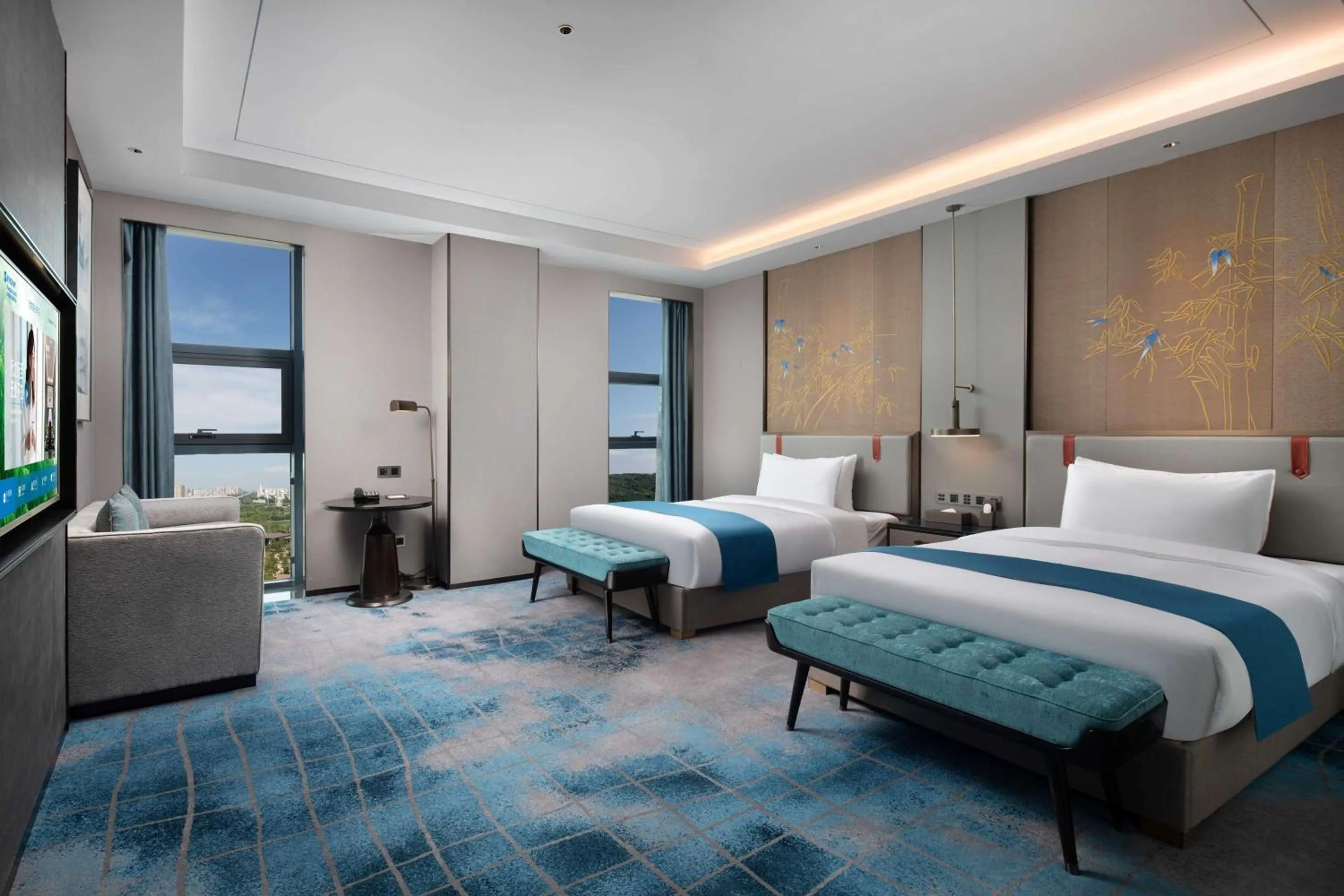 Photo of the whole room, Bed in Wyndham Changzhou Liyang