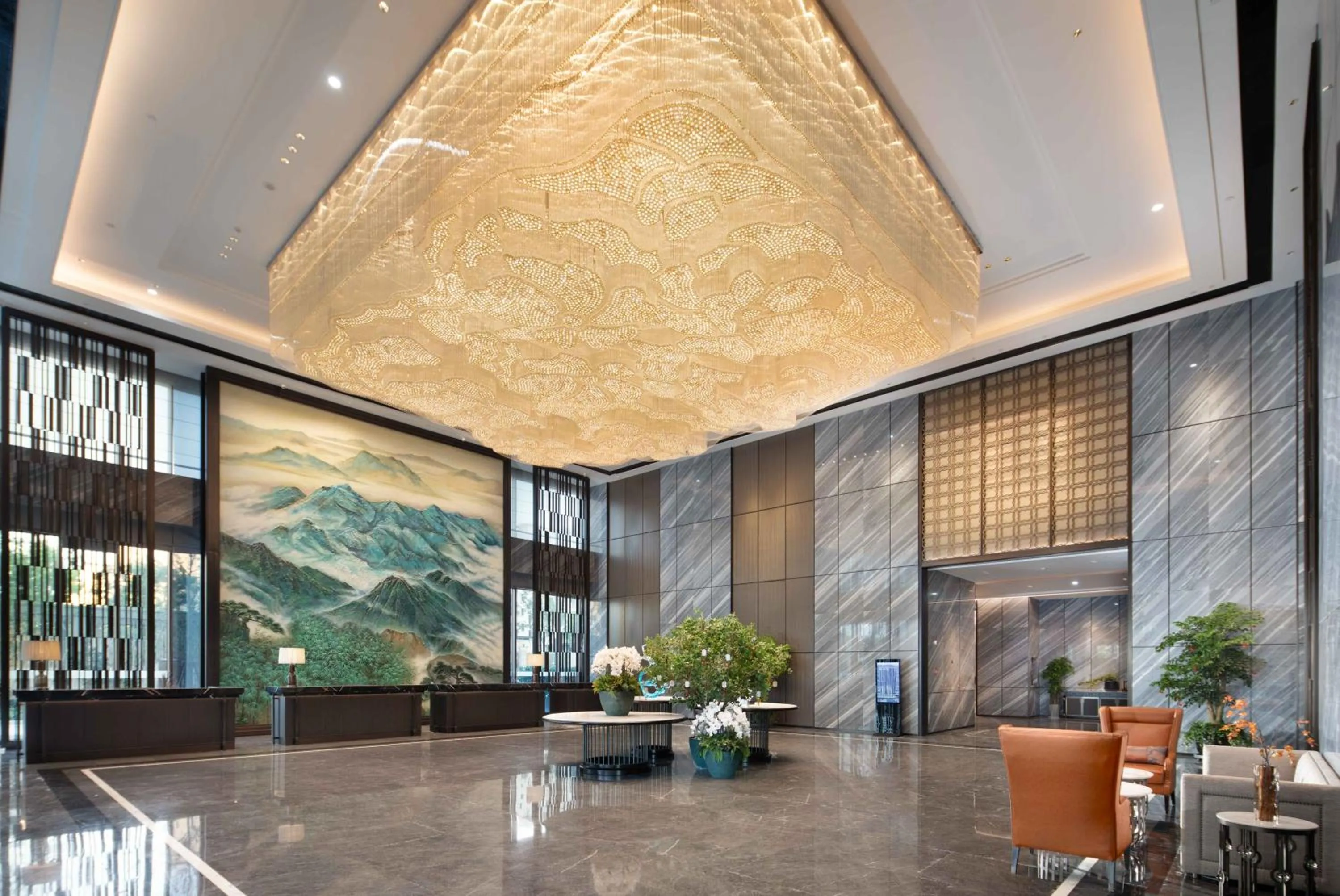 Lobby or reception in Wyndham Changzhou Liyang