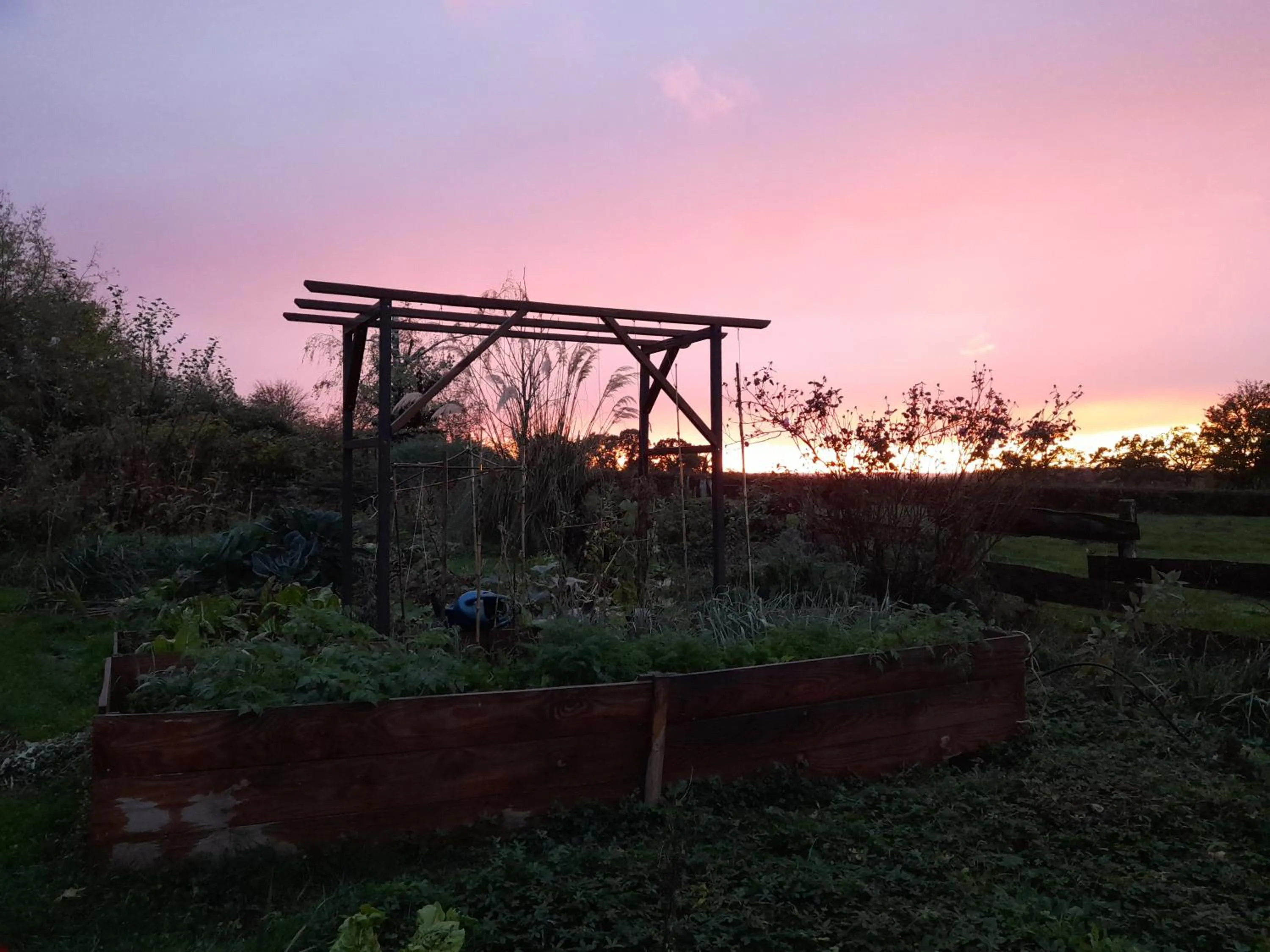 Natural landscape in La Lisière du Morvan