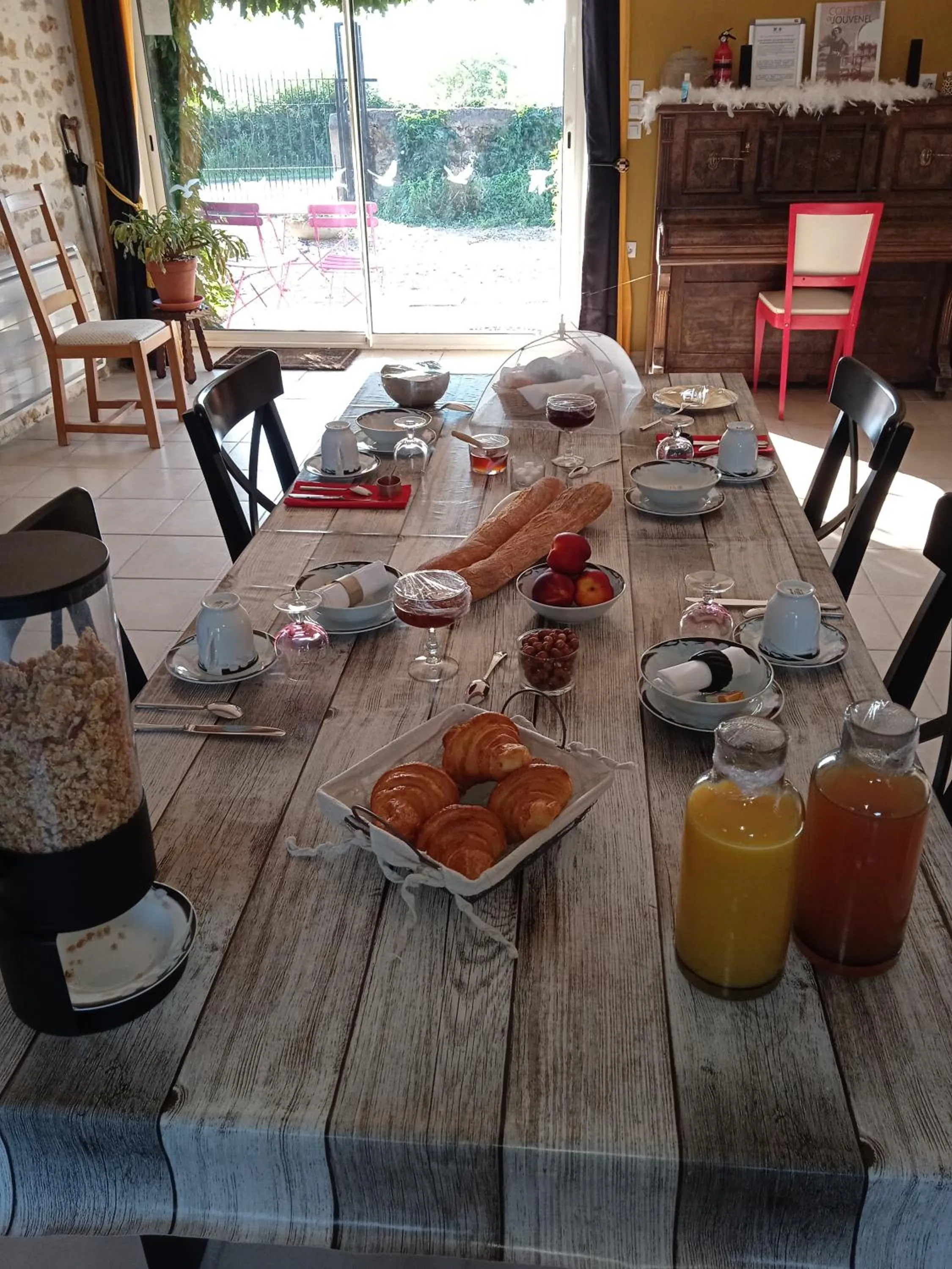 Breakfast in La Lisière du Morvan