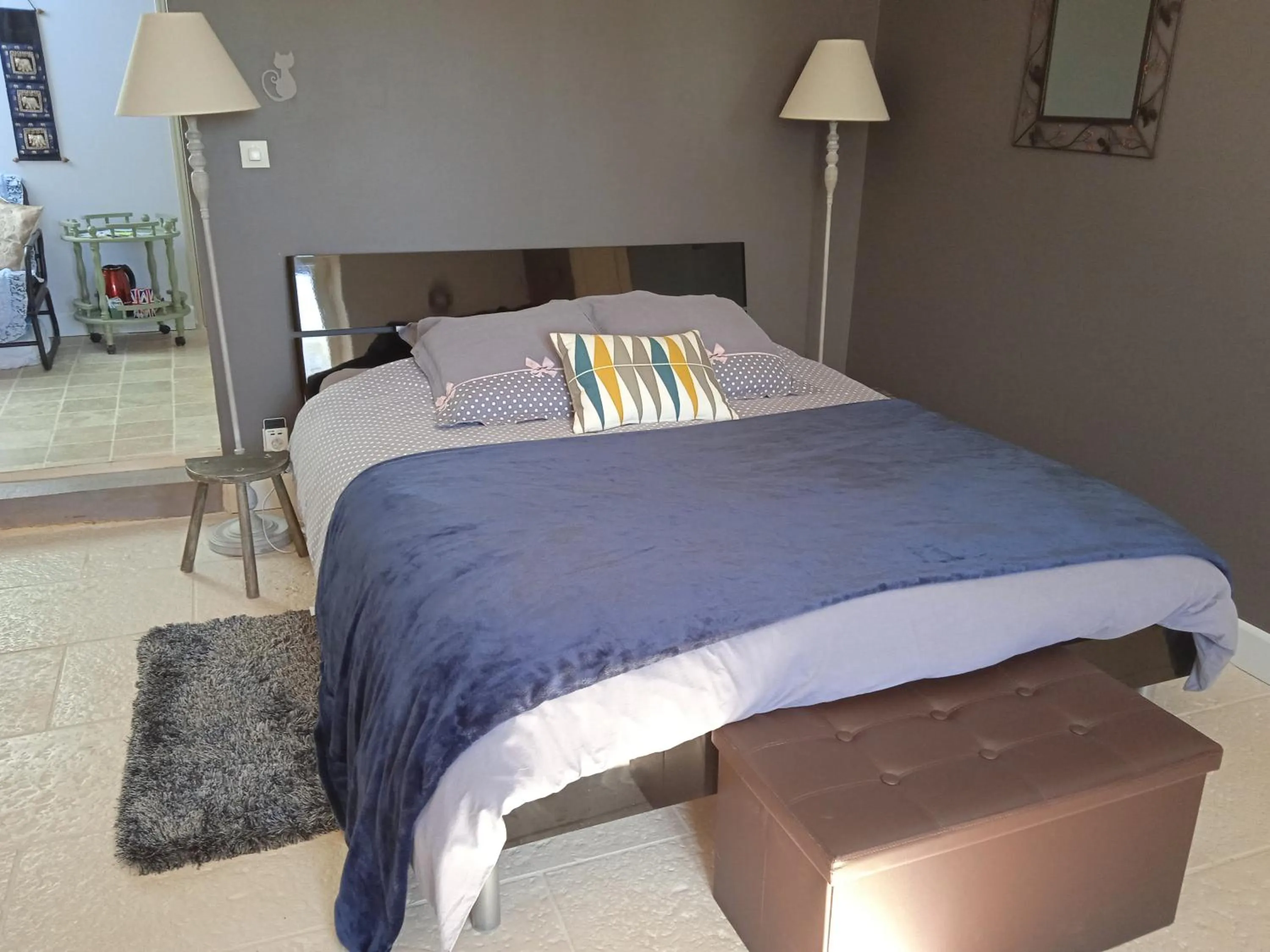 Bed in La Lisière du Morvan