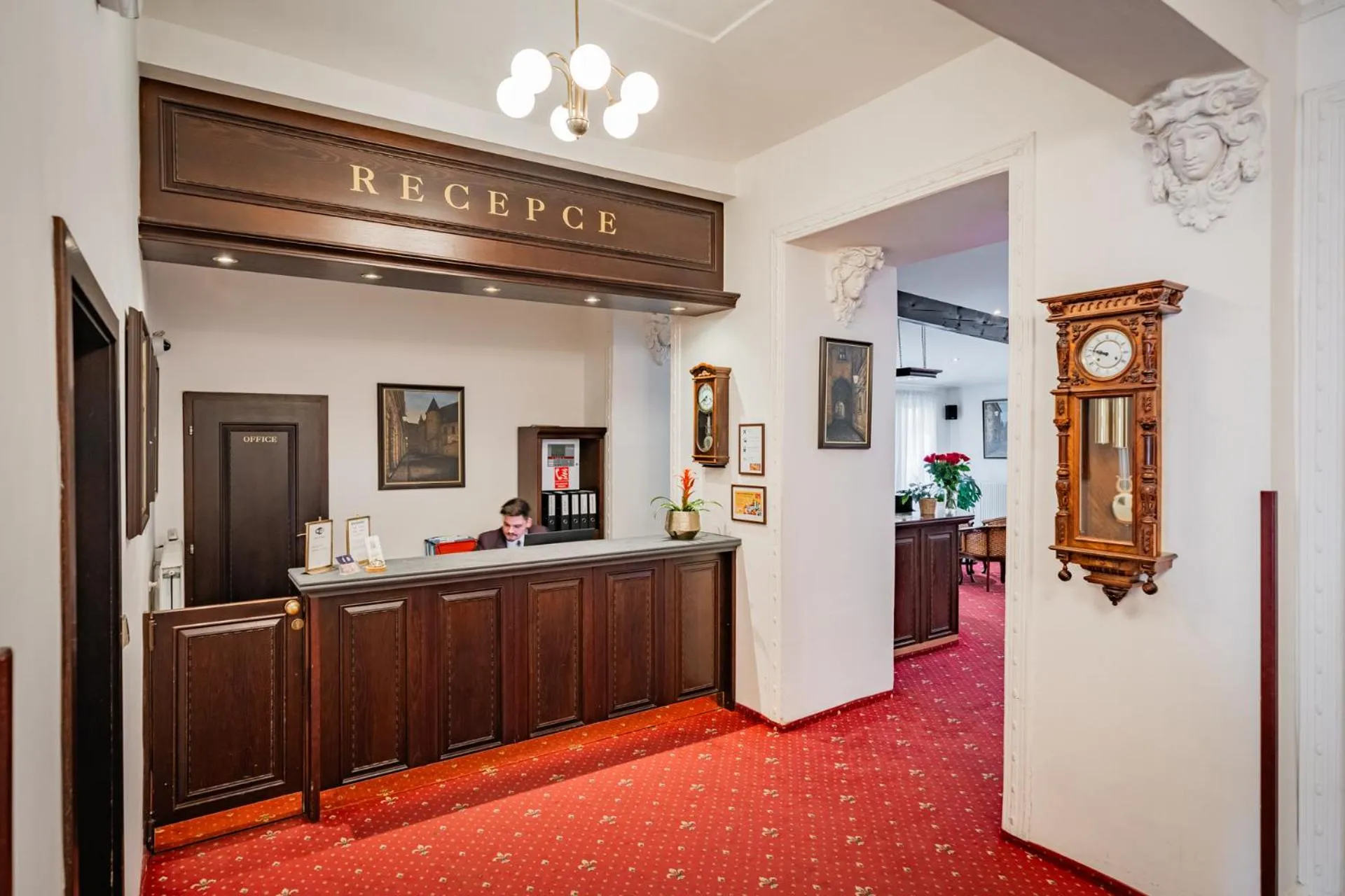 Lobby or reception in Hotel Atos