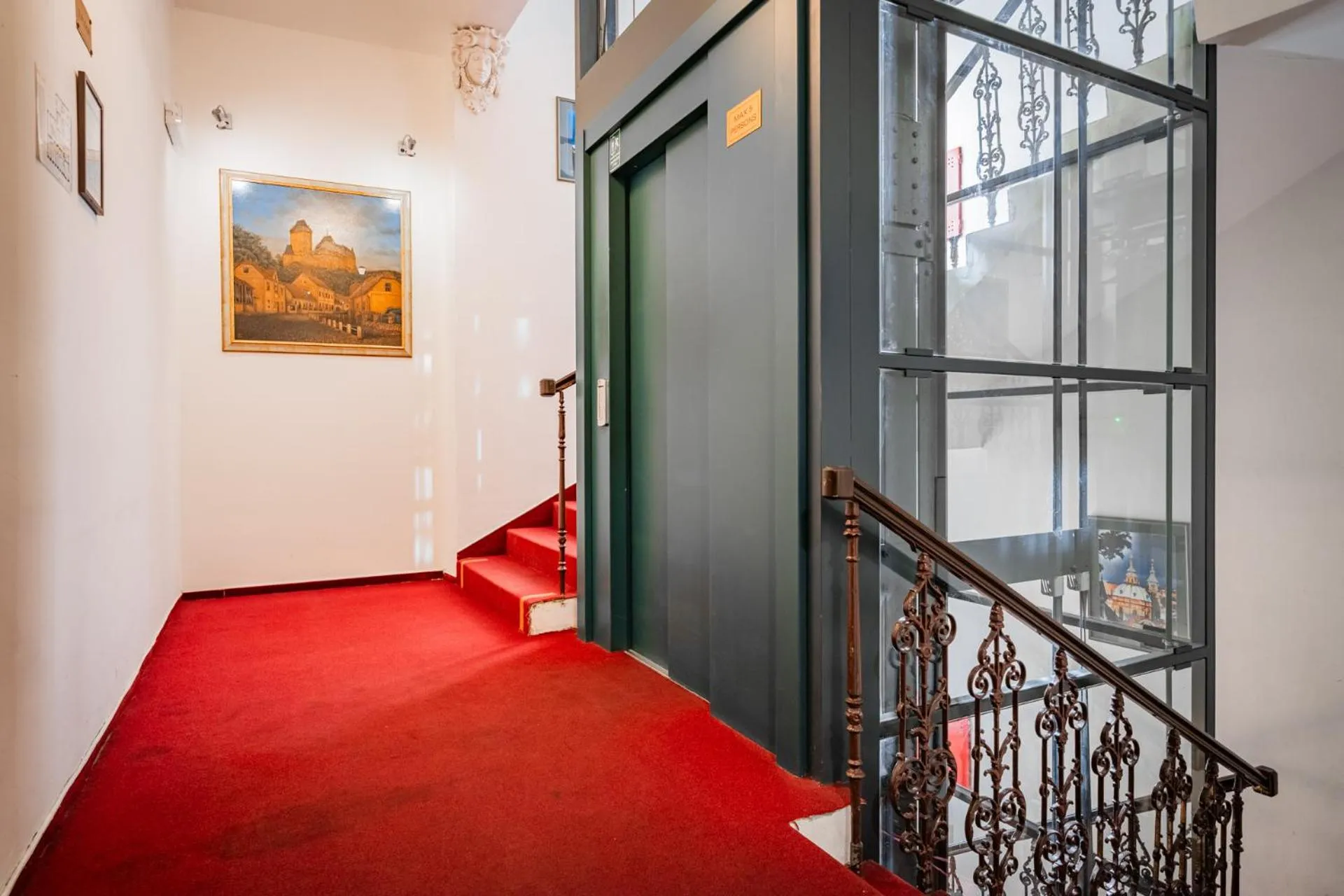 Decorative detail in Hotel Atos