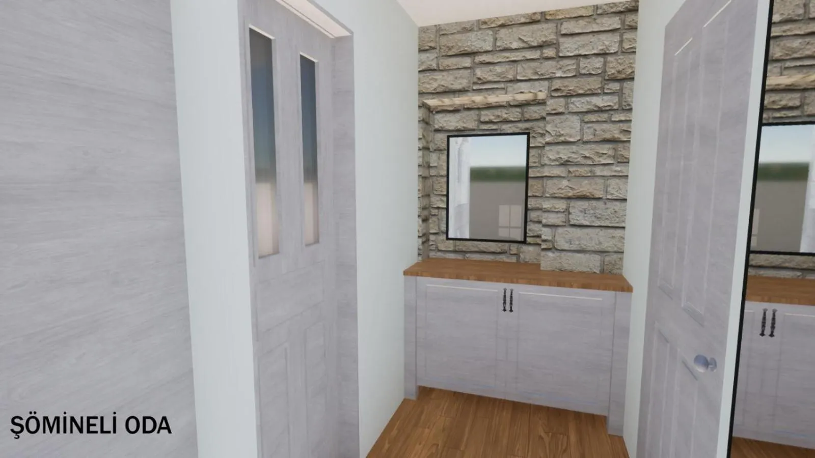 Floor plan in EFLIN HAUS Historical Place & Monument