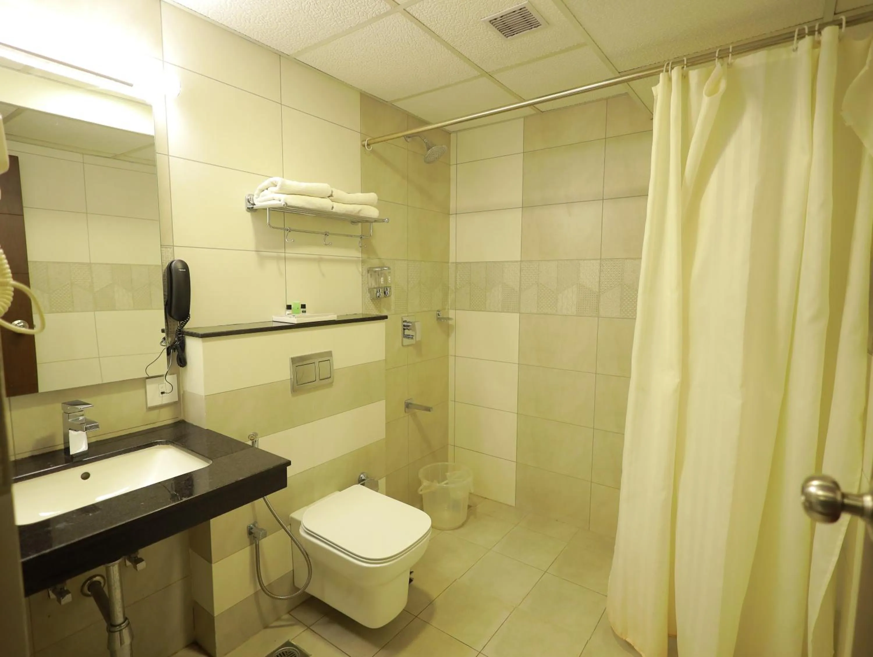 Shower in Arctic Hotel