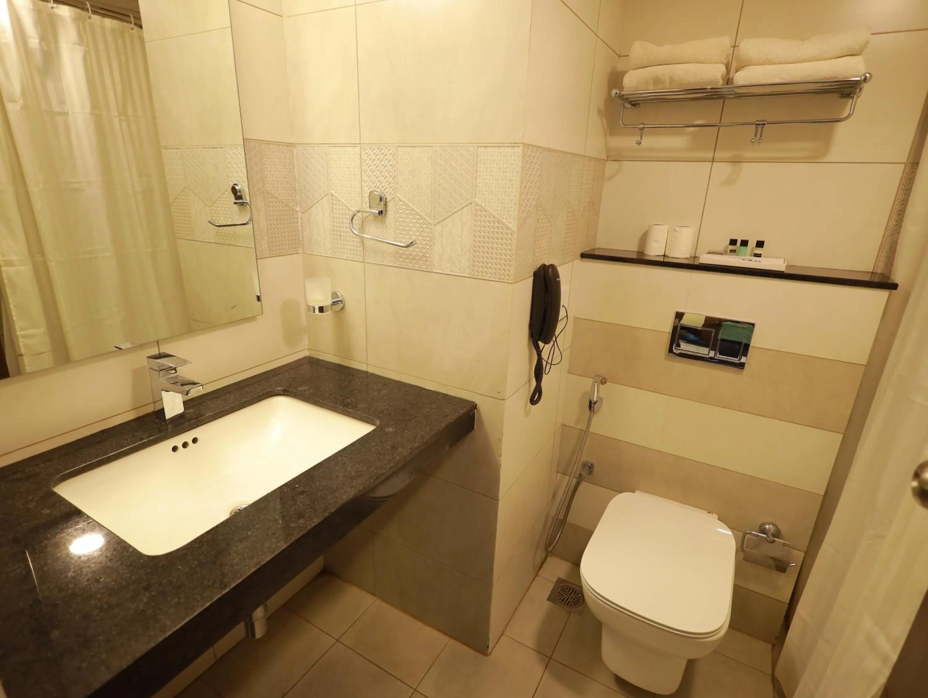 Toilet in Arctic Hotel