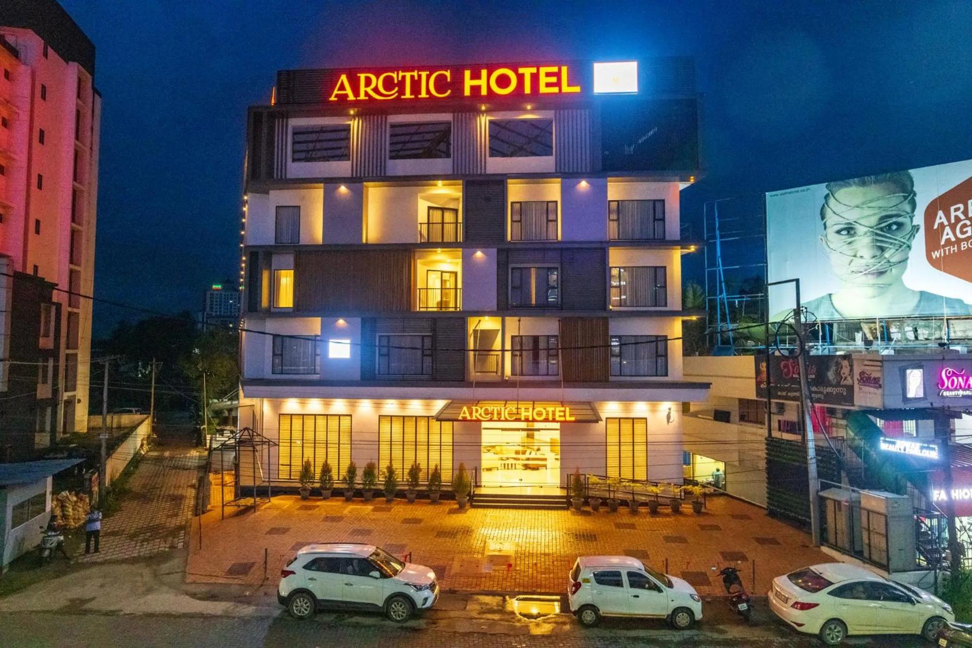 Property building in Arctic Hotel