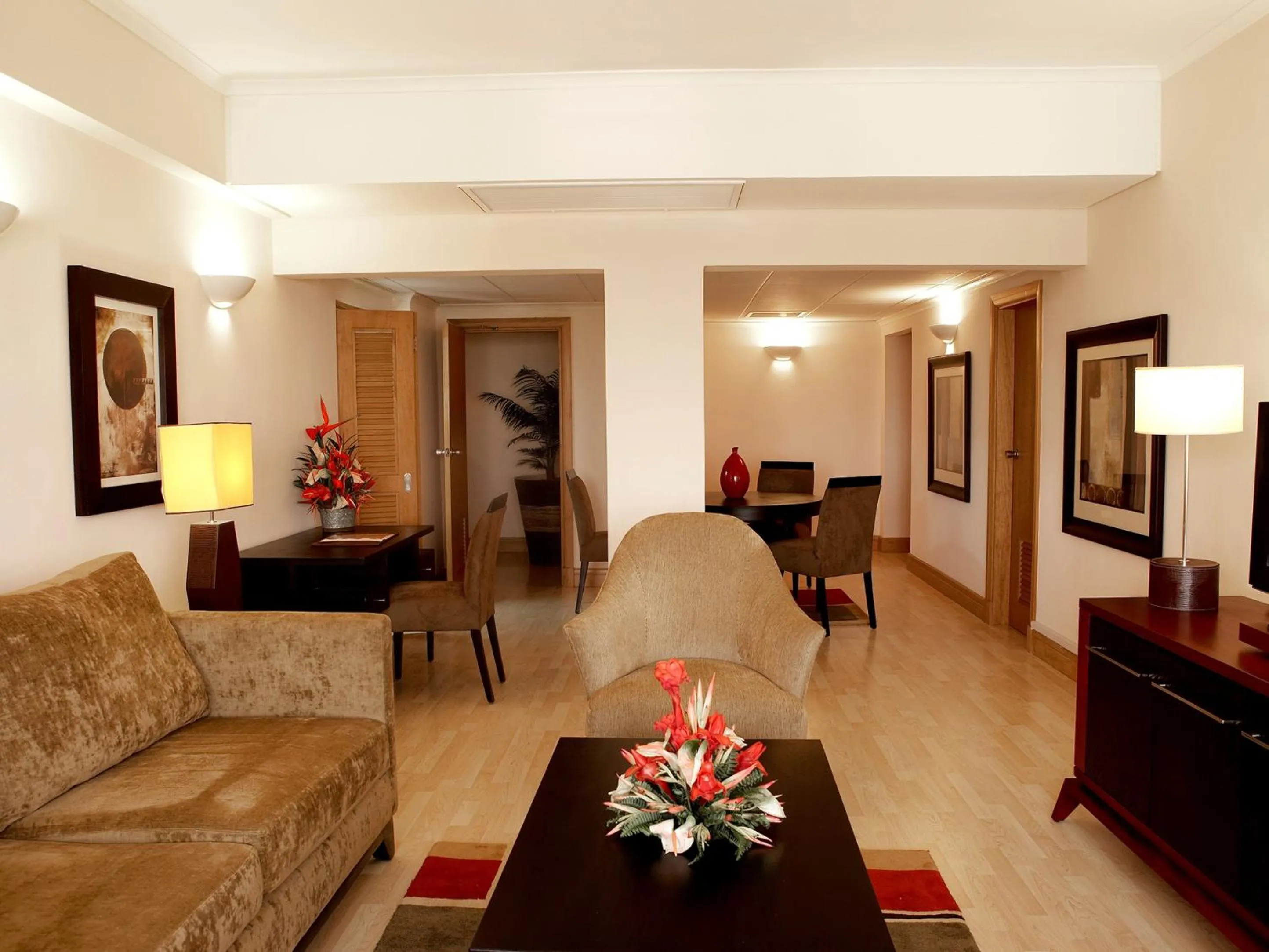 Living room in The Federal Palace Hotel and Casino